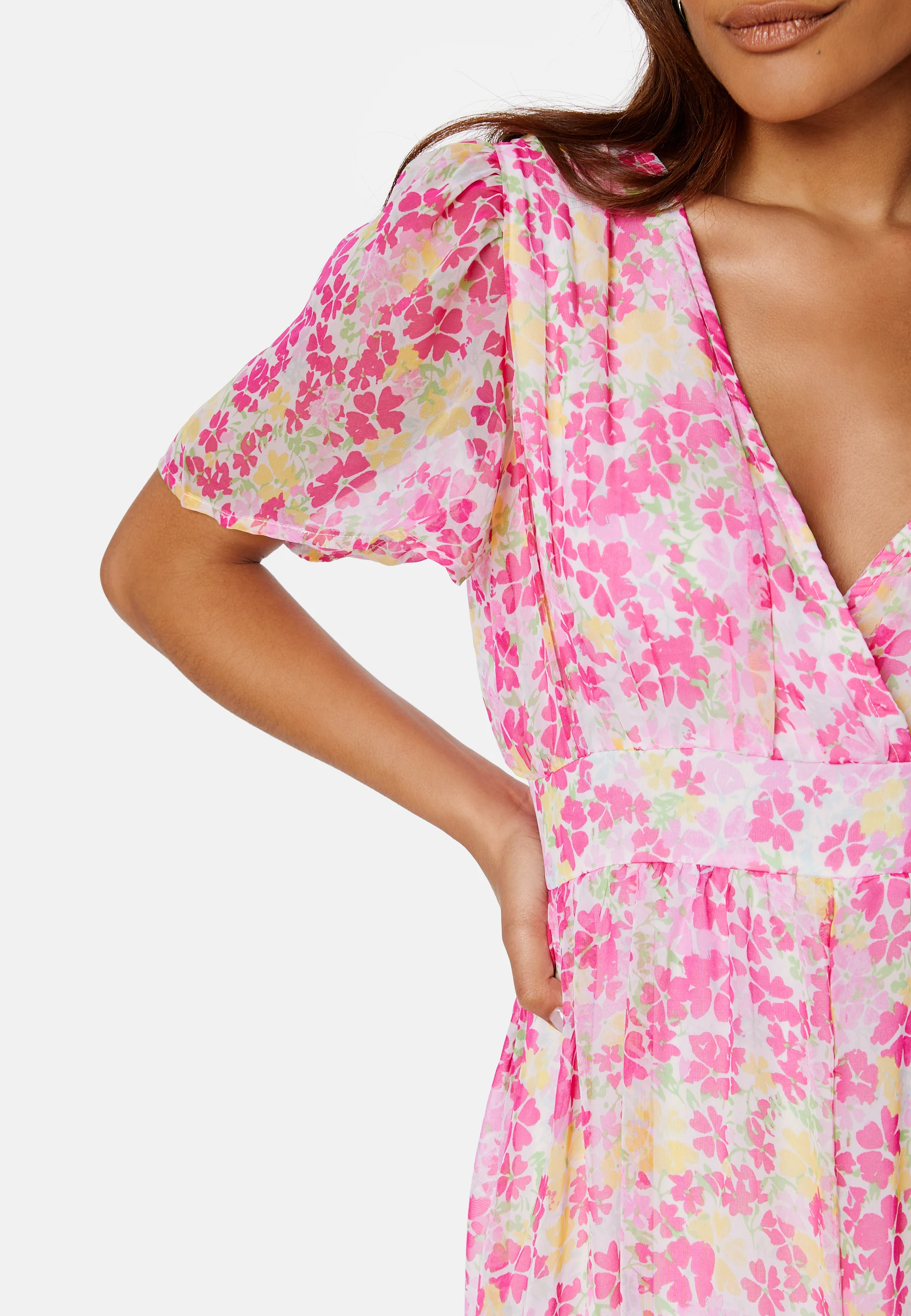 Noabelle O-Neck Ankle Dress - Image 4