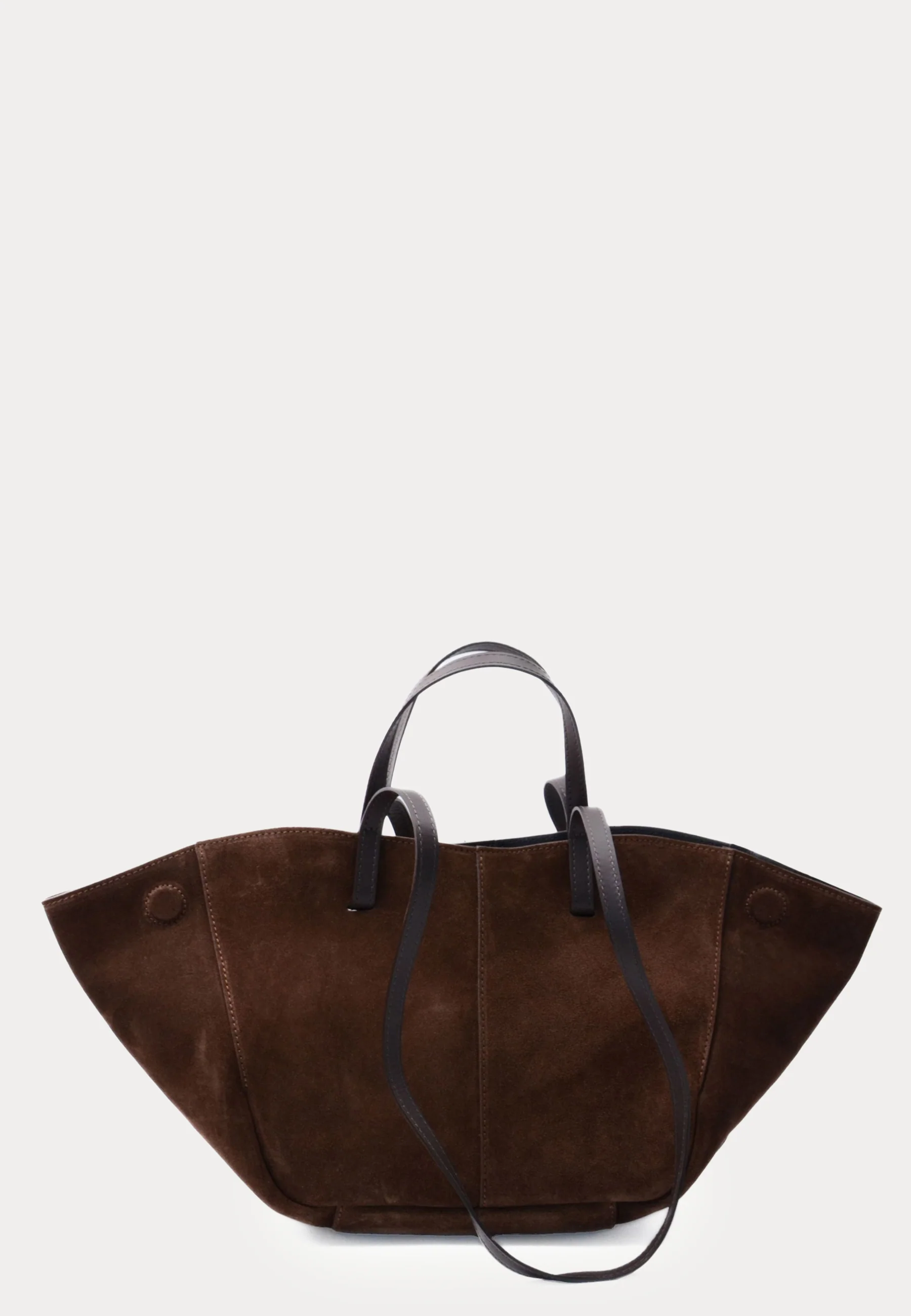 Nola XL Suede Handbag - Image 6