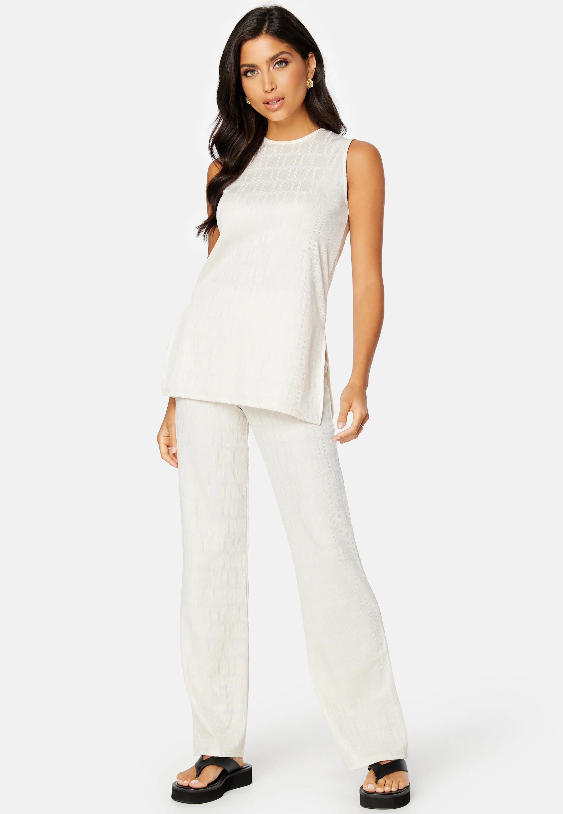 Nora fine knitted trousers - Image 2