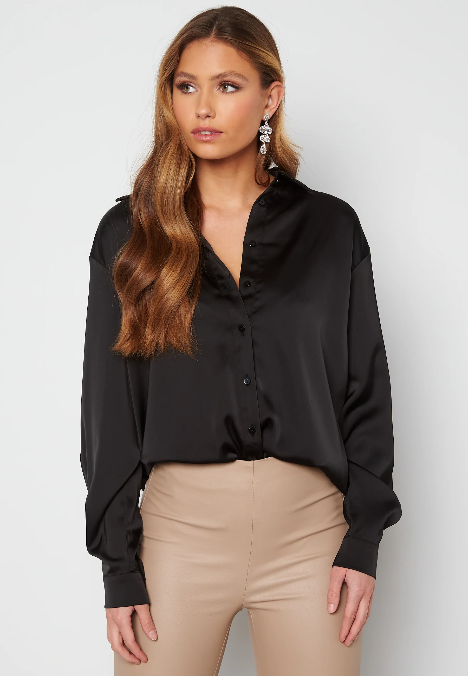 Nora LS Oversized Shirt