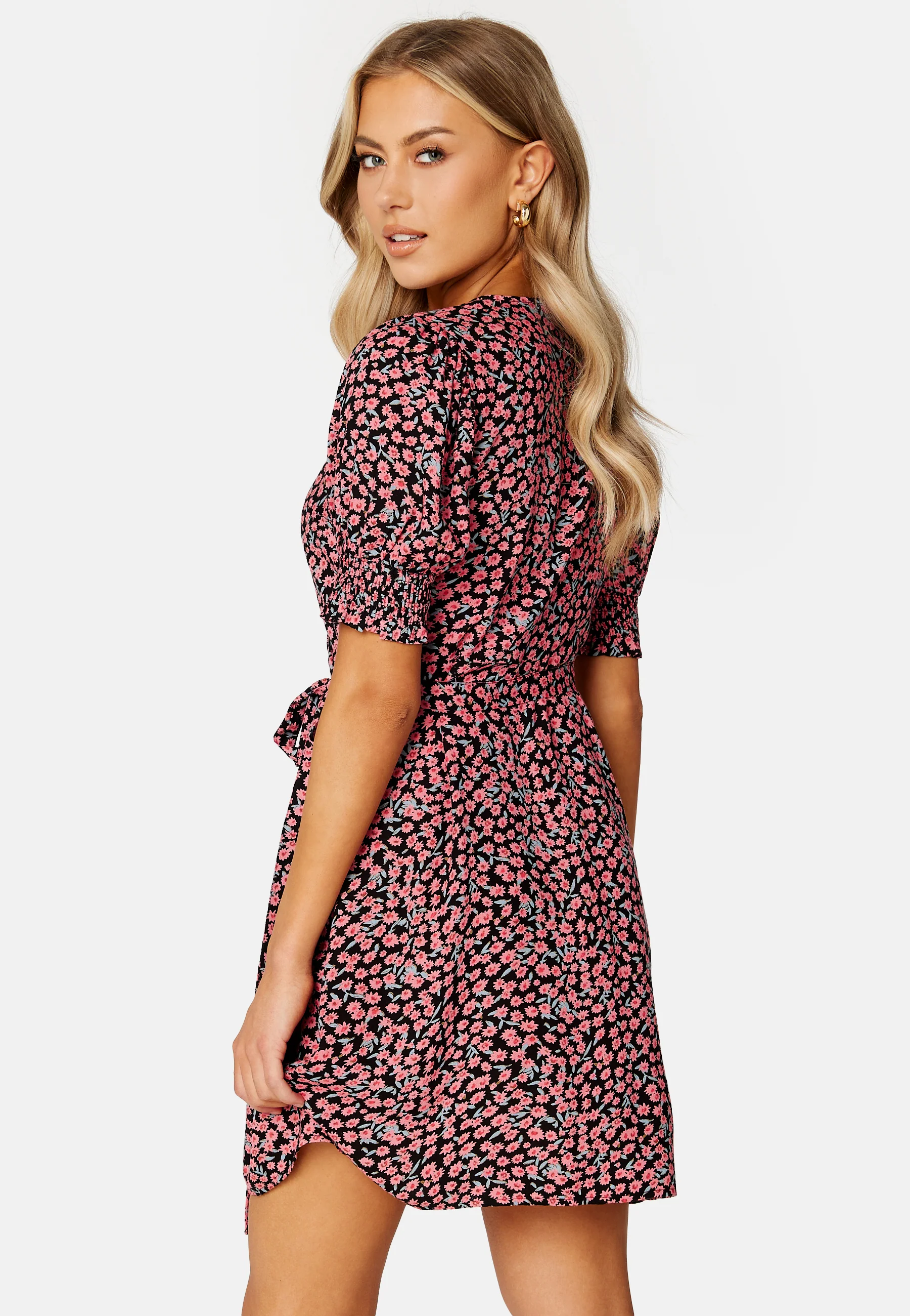 Nya 2/4 Wrap Dress - Image 3