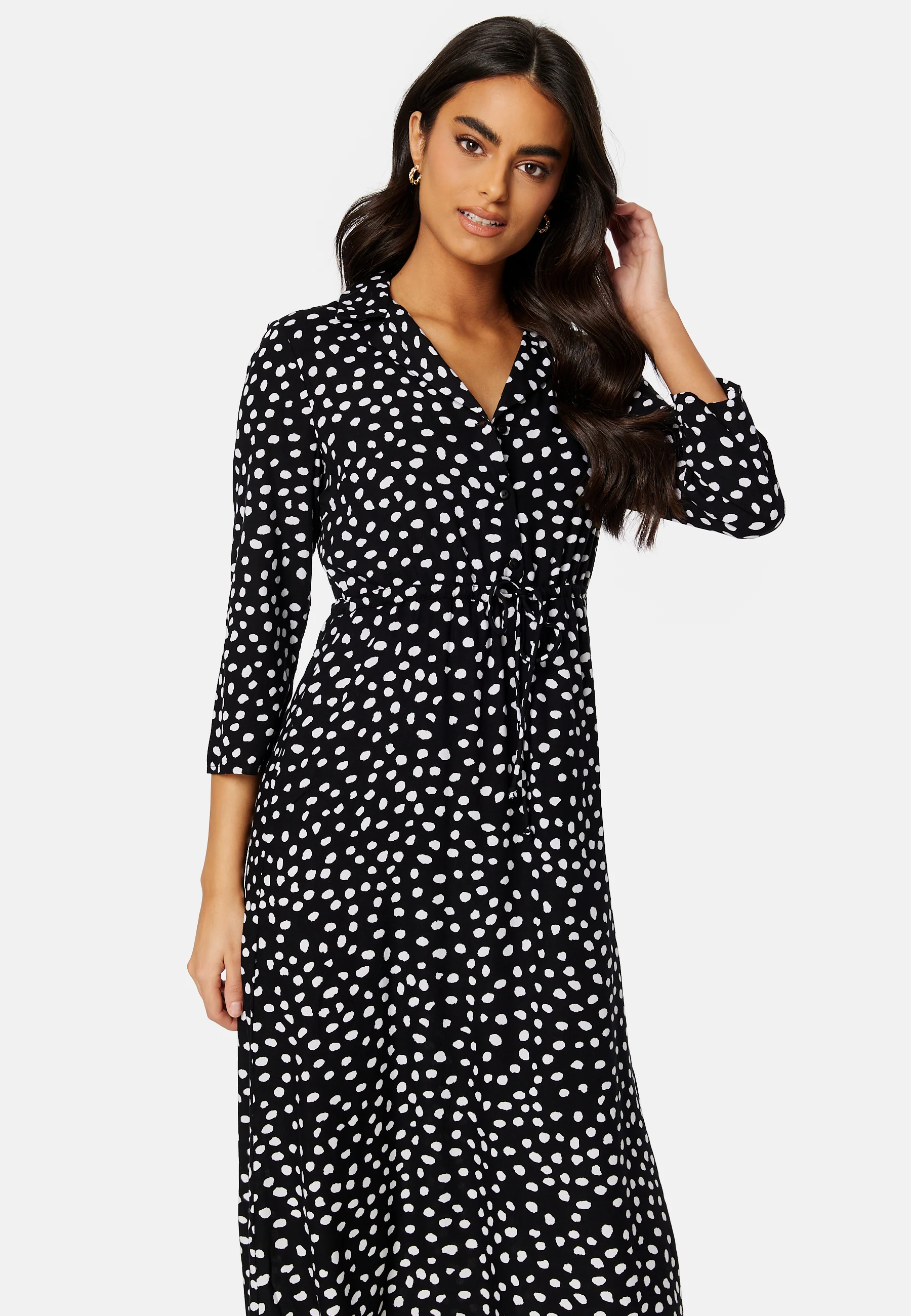 Nya 3/4 Midi Dress - Image 3