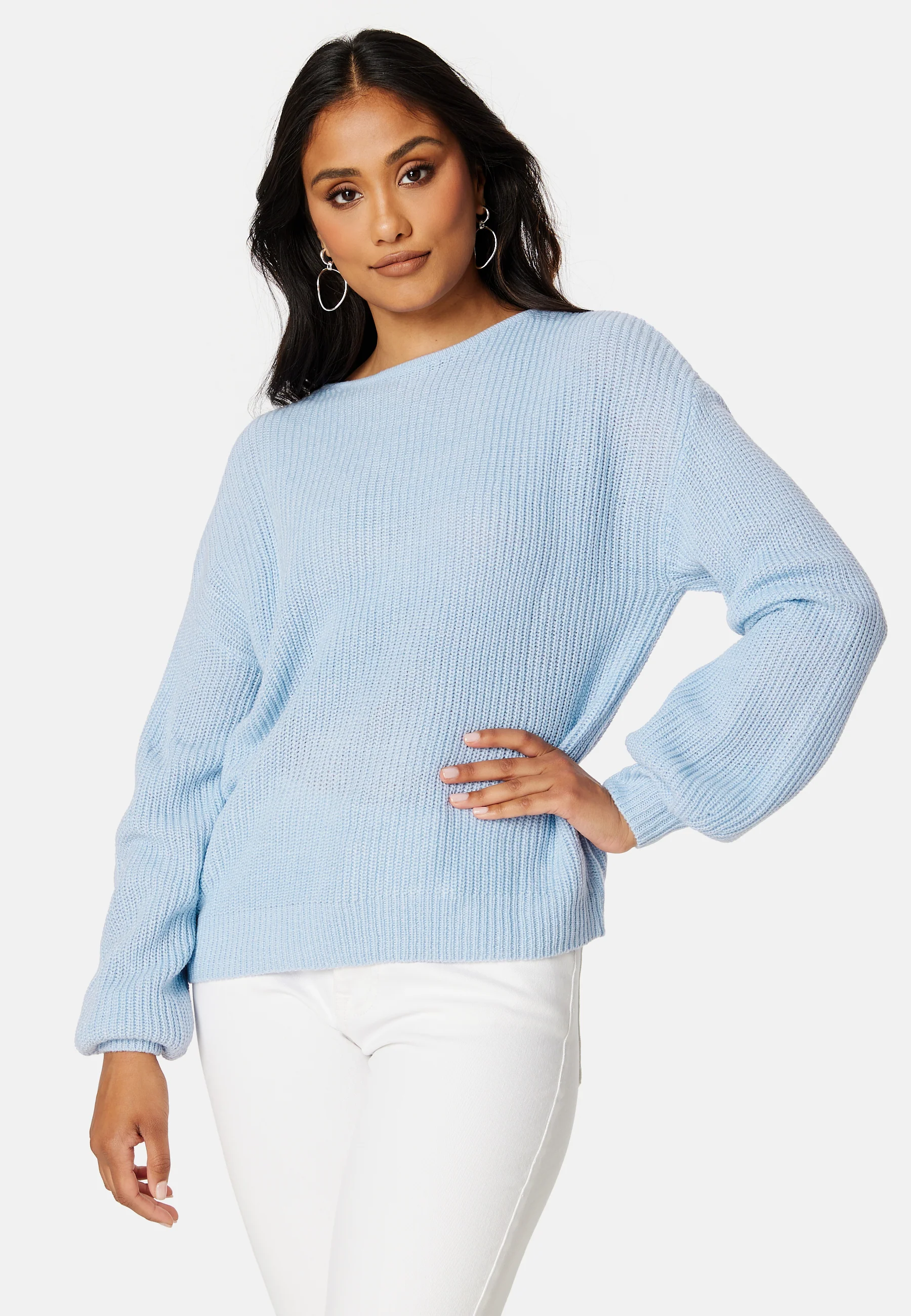 Oa Rev V-Neck Lace Knit - Image 3