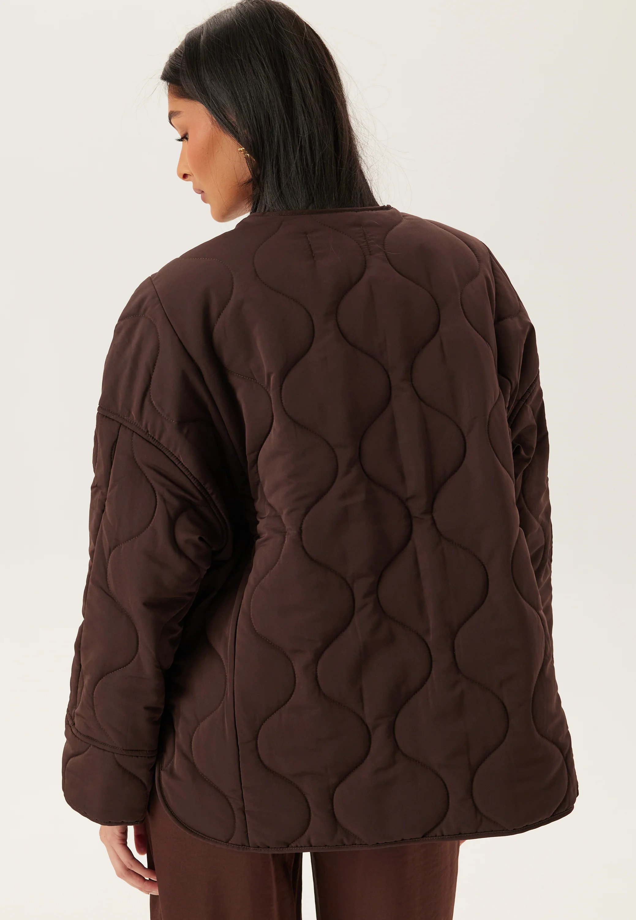 Objallie Ls Lo Quilted Jacket - Image 6