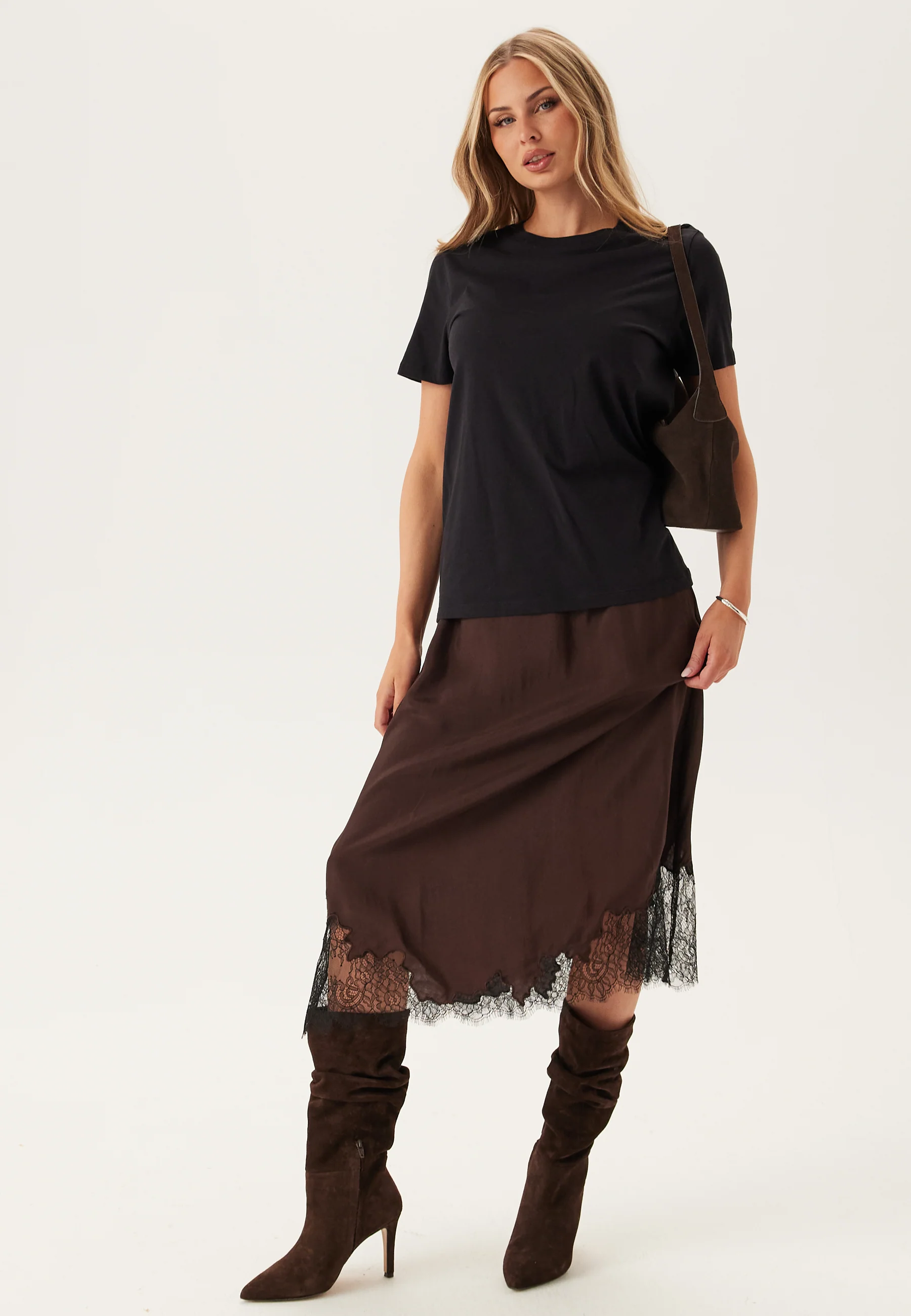 Objdalme Mw Long Lace Skirt - Image 5