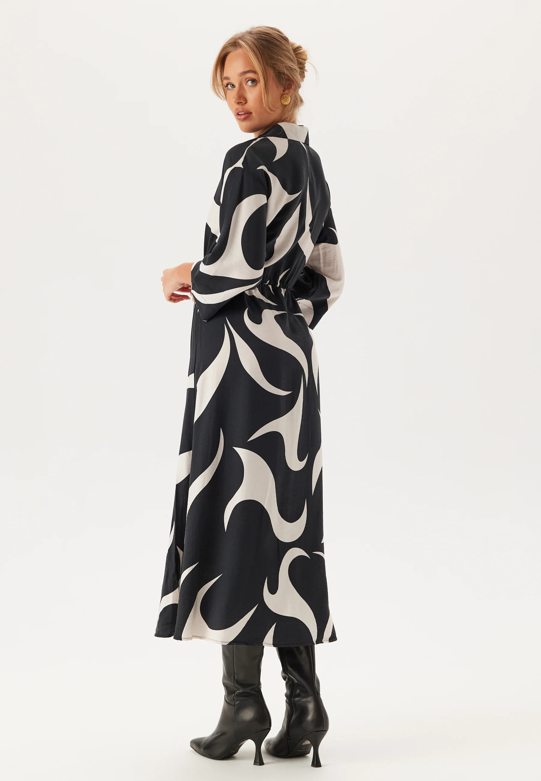 Objdemia Lo 3/4 LONG SHIRT DRE - Image 2