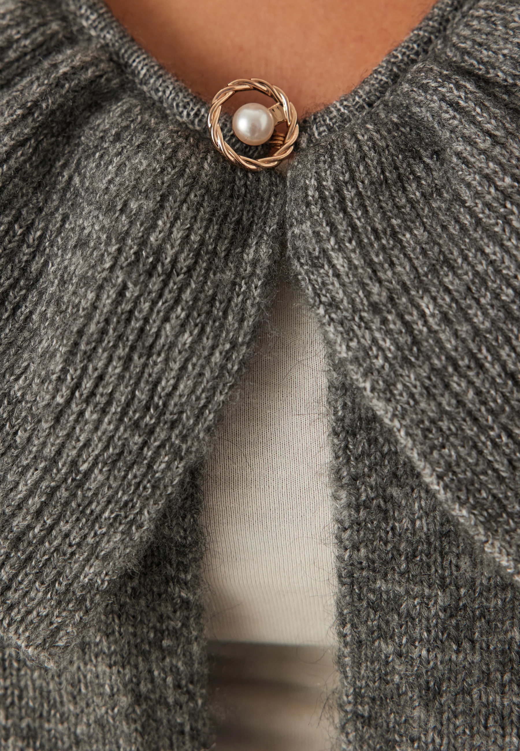 Objdenisi L/S LO KNIT CARDIGAN - Image 5