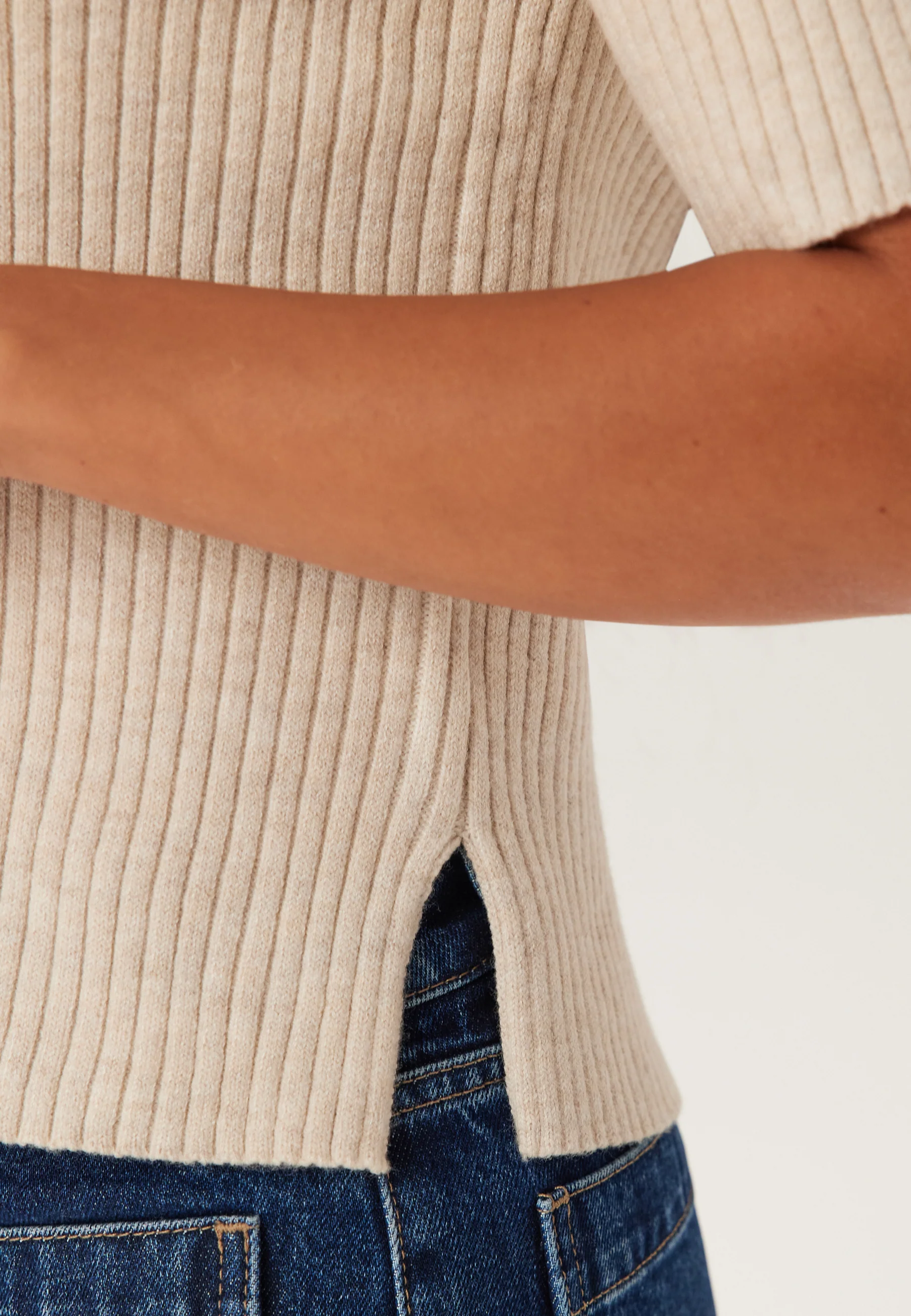 Objelva 2/4 RE O-NECK KNIT - Image 4