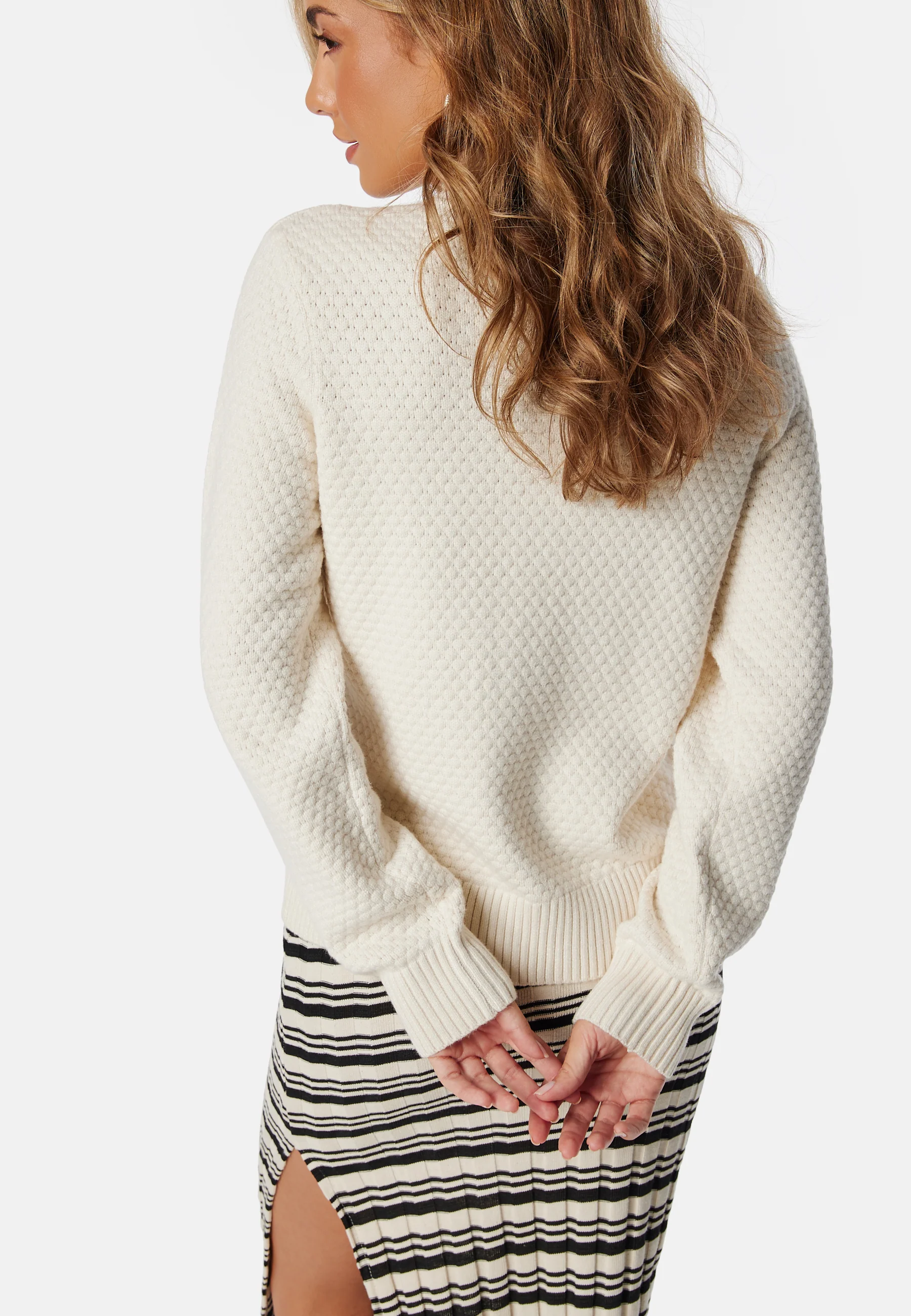 Objfenya Re L/S KNIT PULLOVER - Image 4