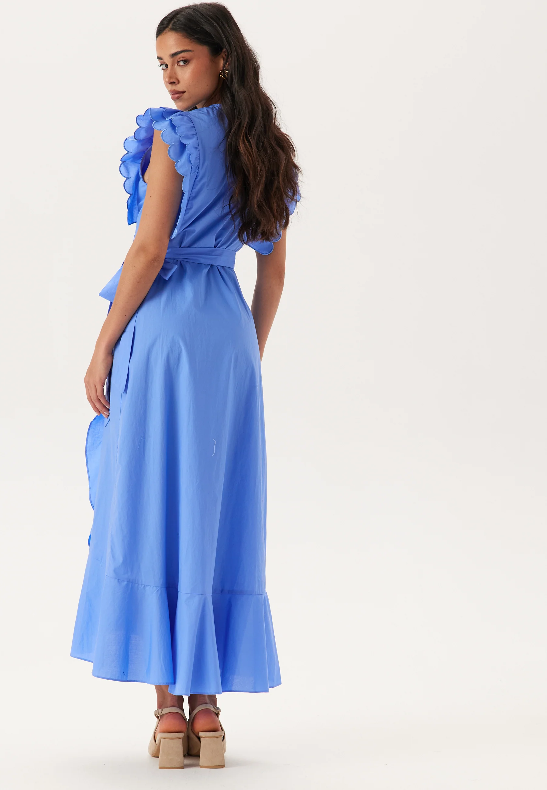 Objhope Papaya S/S WRAP DRESS - Image 2