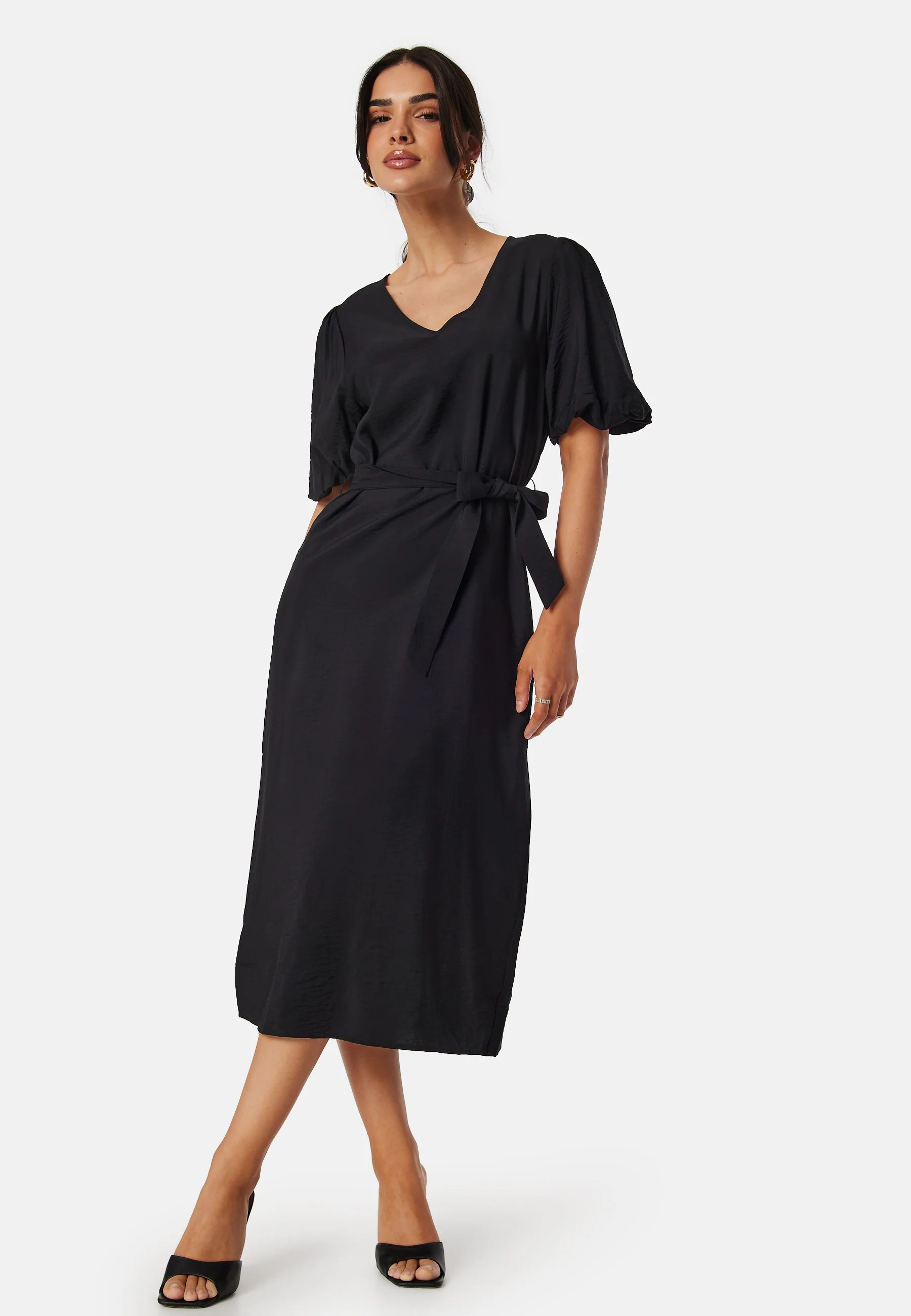 Objjacira 2/4 V-neck dress
