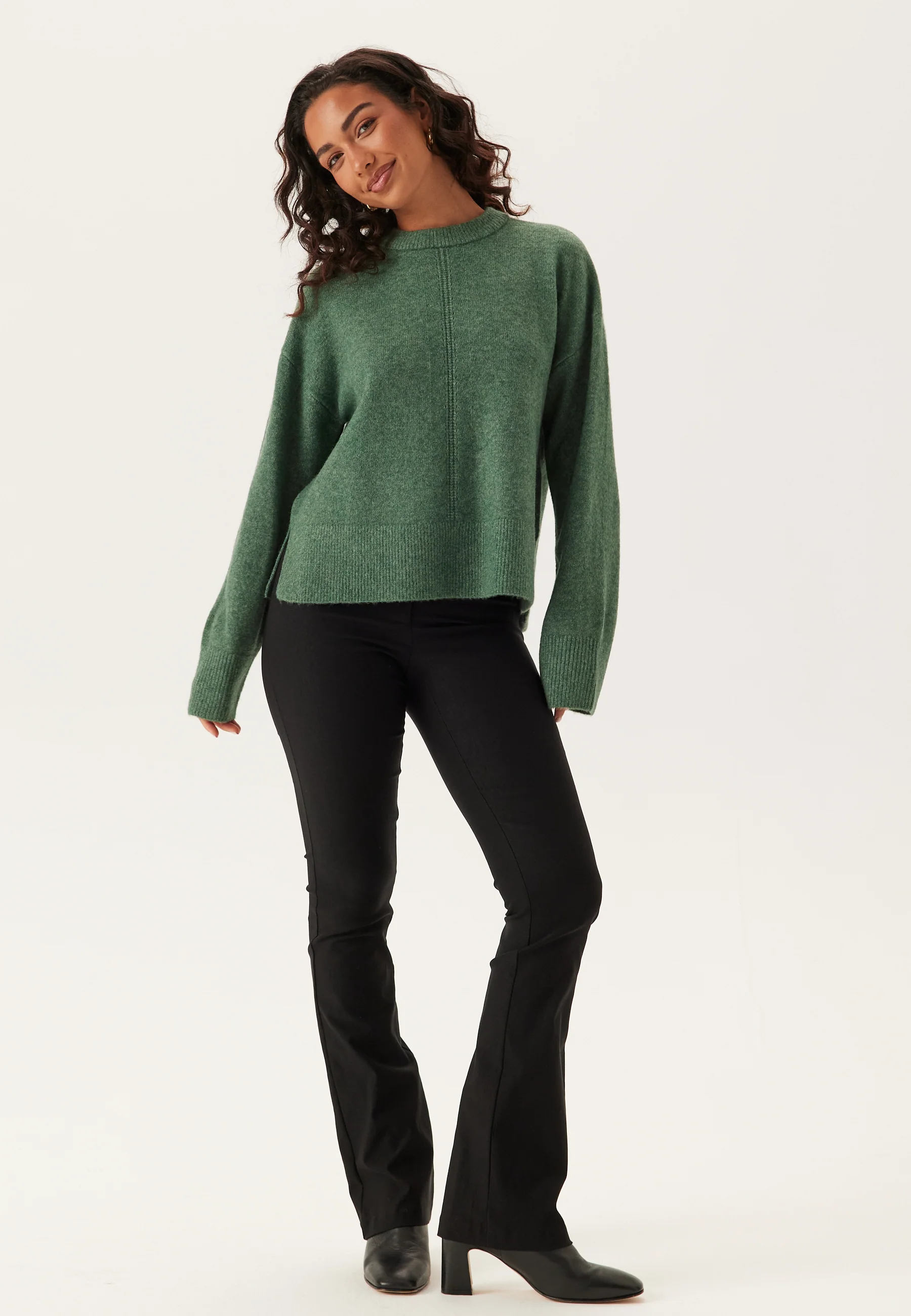 Objjuno L/S LO O-NECK KNIT LO - Image 4