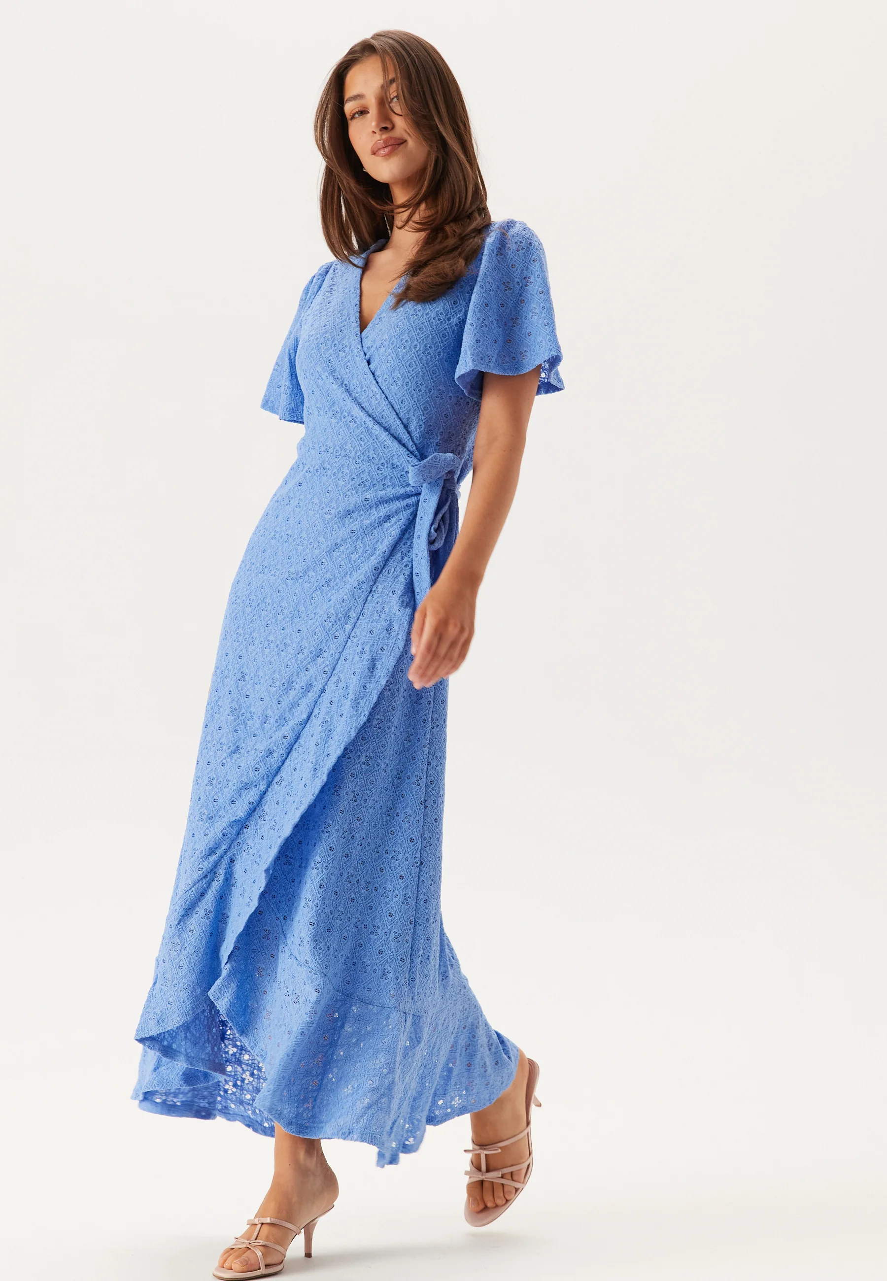 Objlaila S/S WRAP DRESS WRAP D - Image 2
