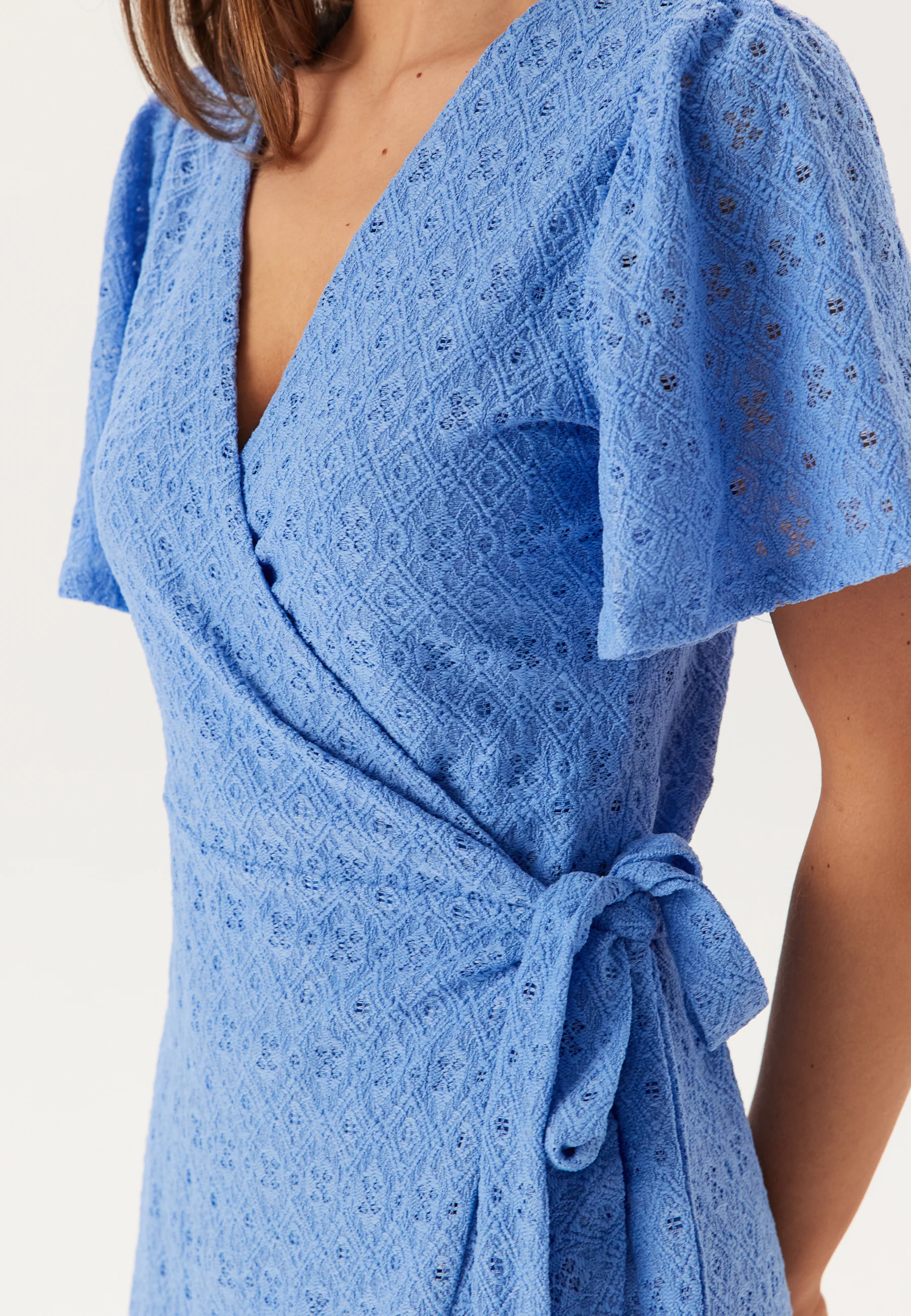 Objlaila S/S WRAP DRESS WRAP D - Image 4