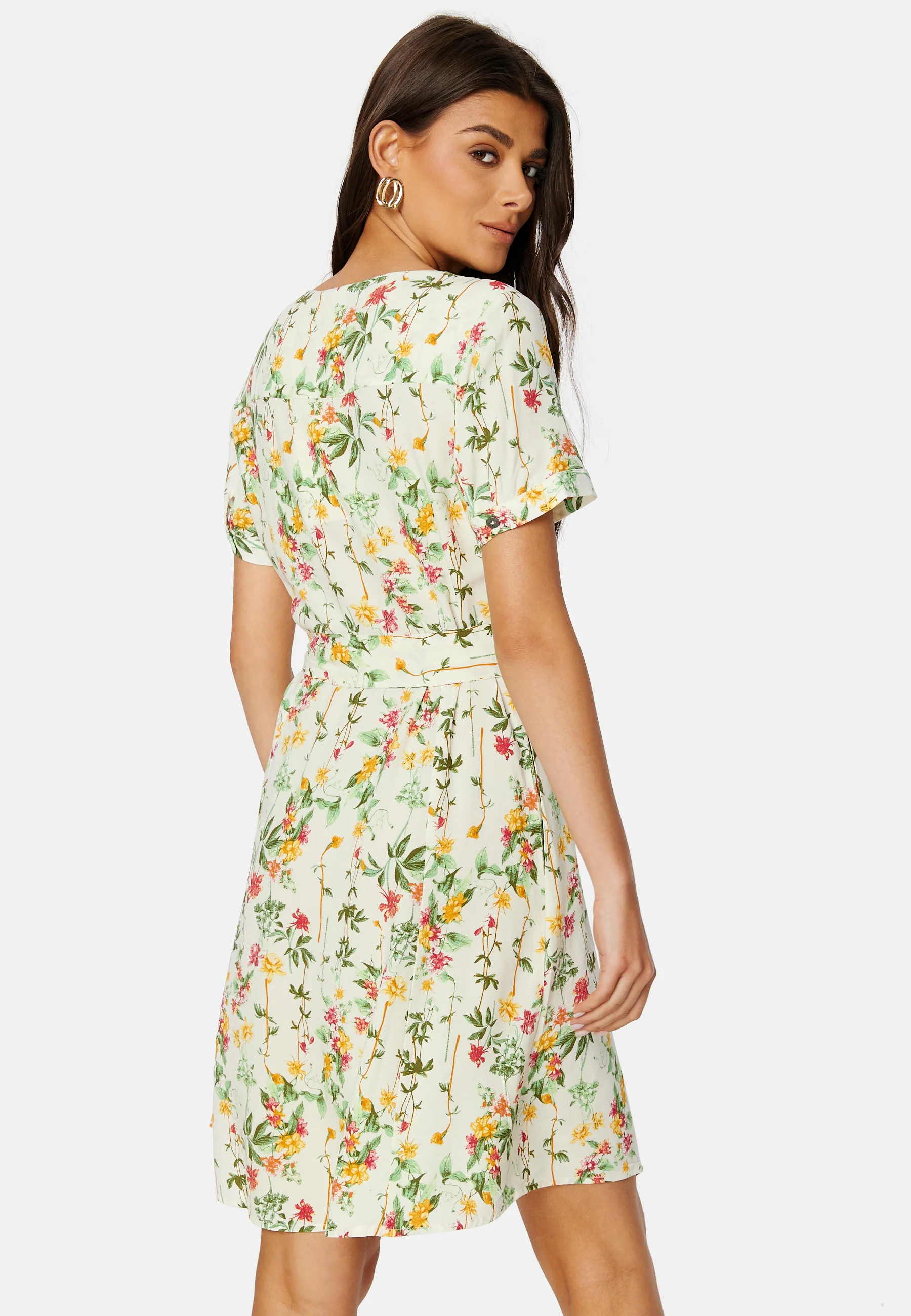 Objlorena S/S Short Dress - Image 2