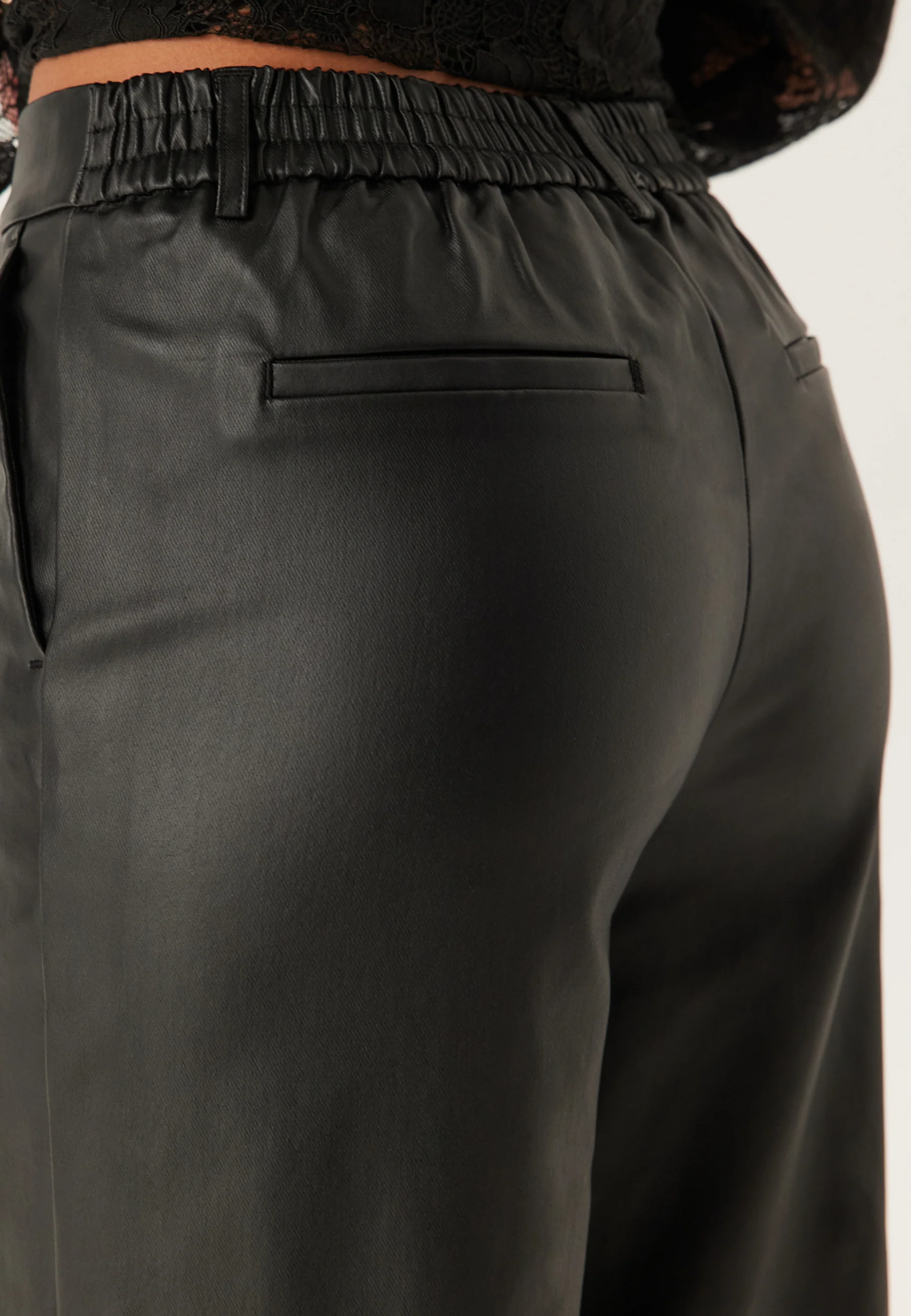 Objmelba Lisa Wide Coated Pant - Image 4