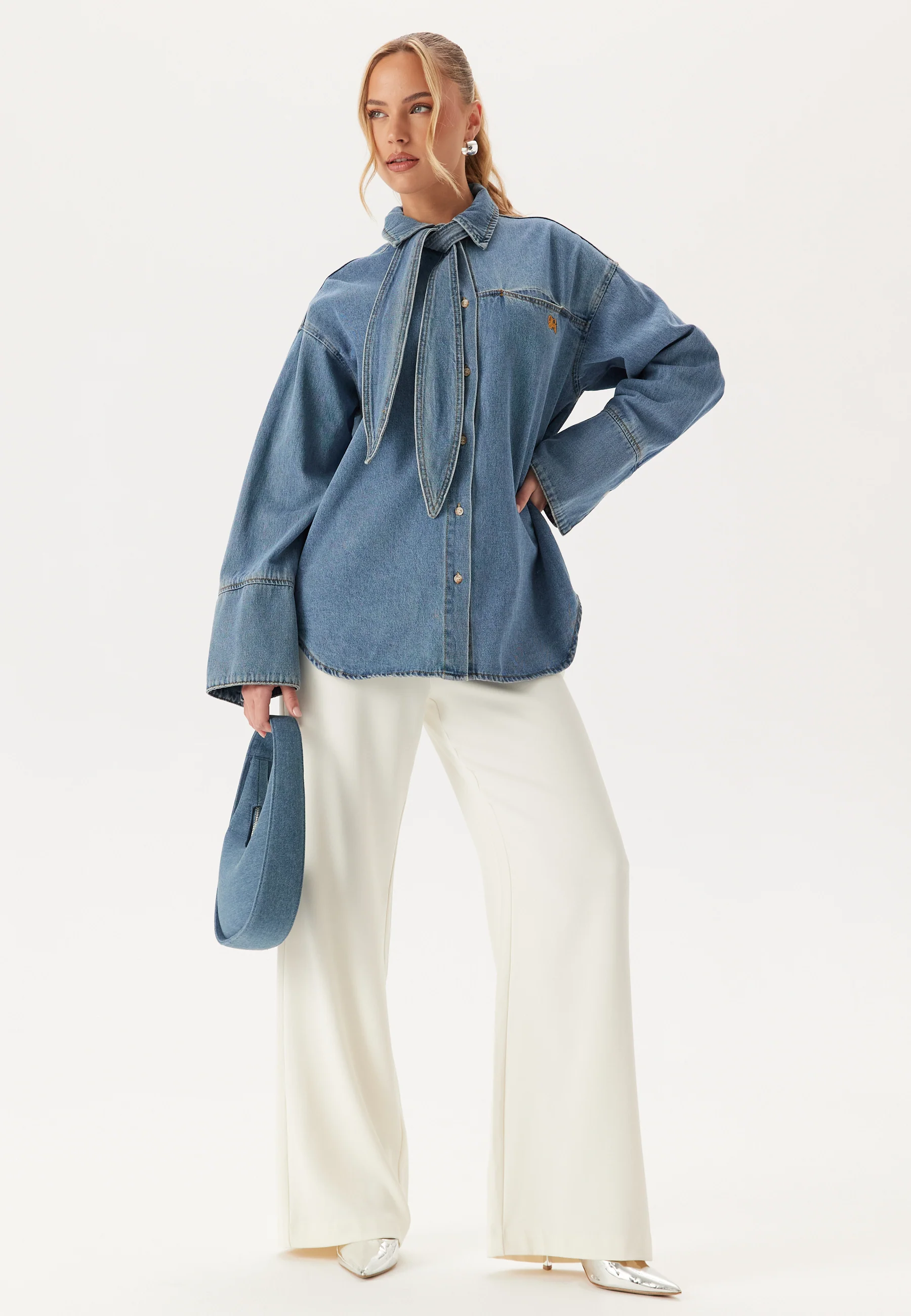 Objneel Lo L/S DENIM SHIRT - Image 5