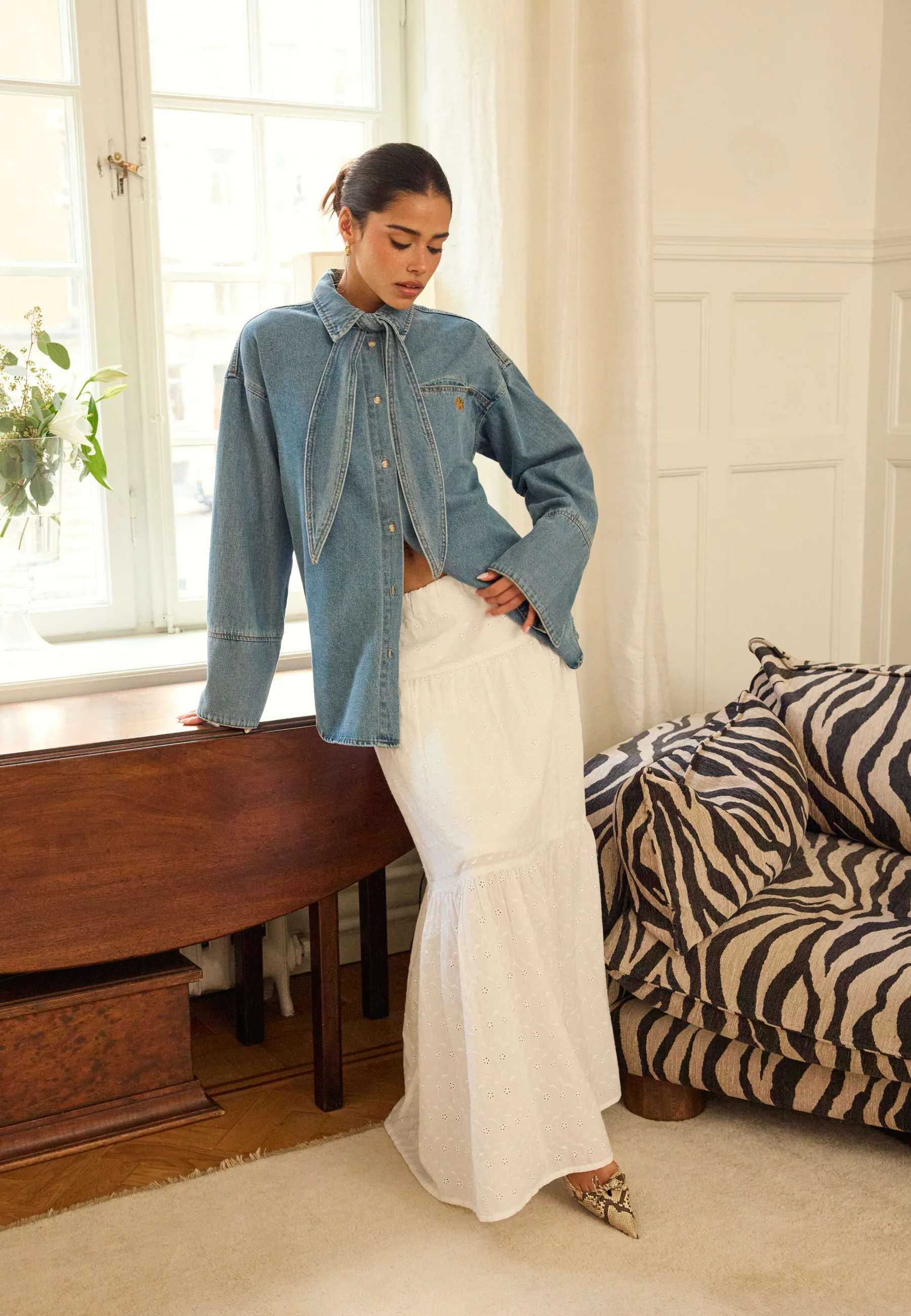 Objneel Lo L/S DENIM SHIRT - Image 7