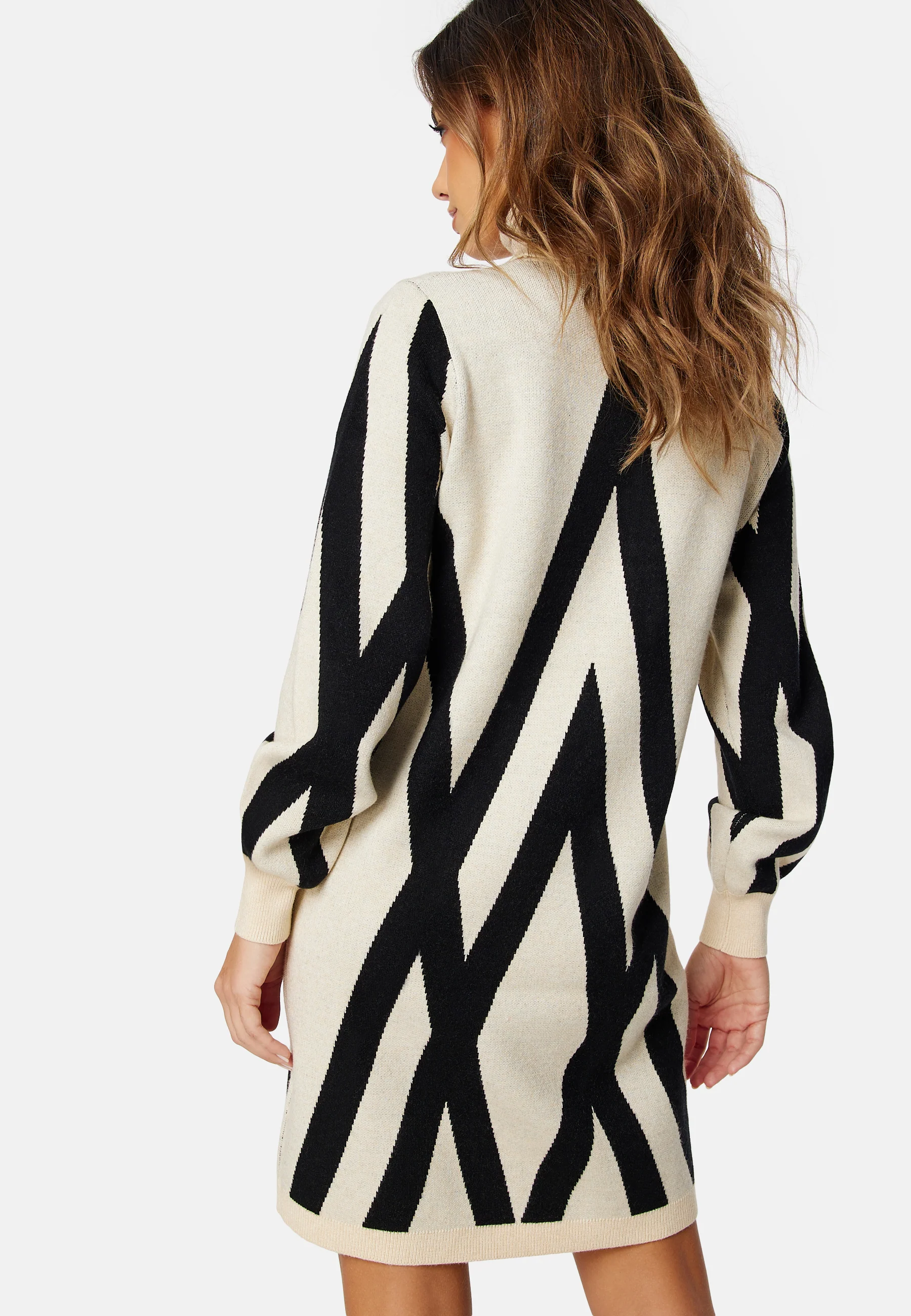Objray L/S Knit Rollneck Dress - Image 3