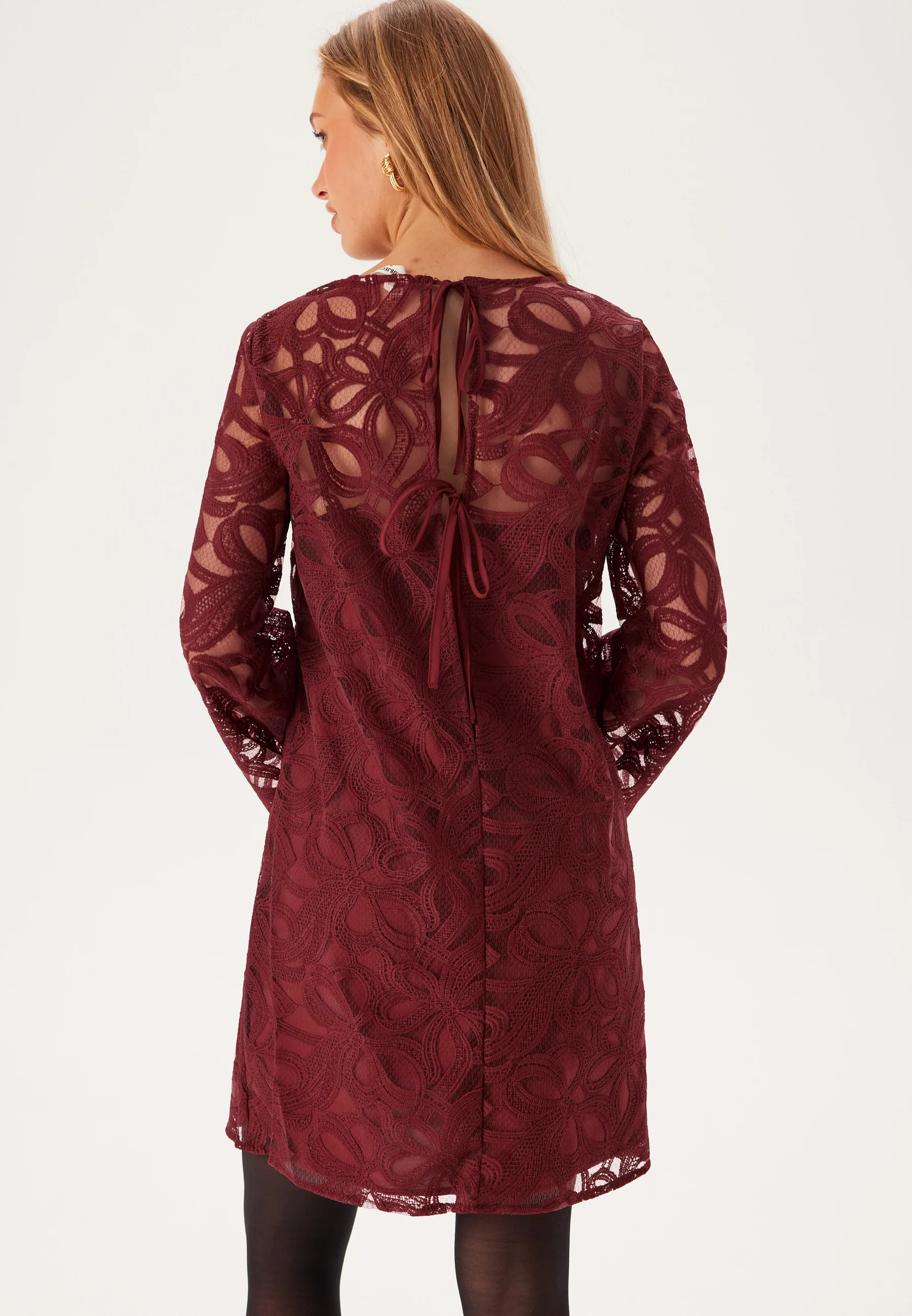 Objrose L/S RE LONG DRESS  RE - Image 3