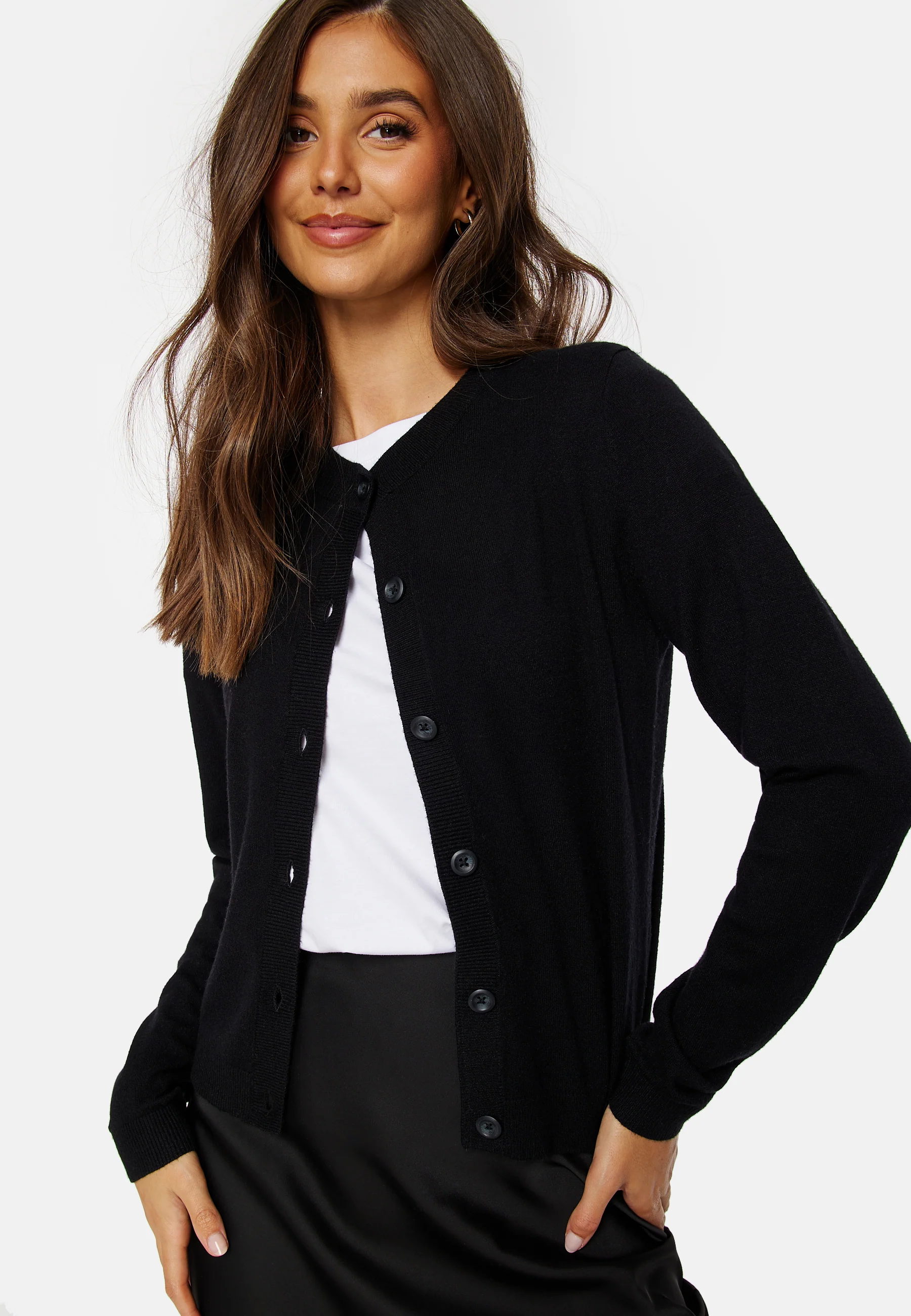 Objthess L/S Short Cardigan - Image 5
