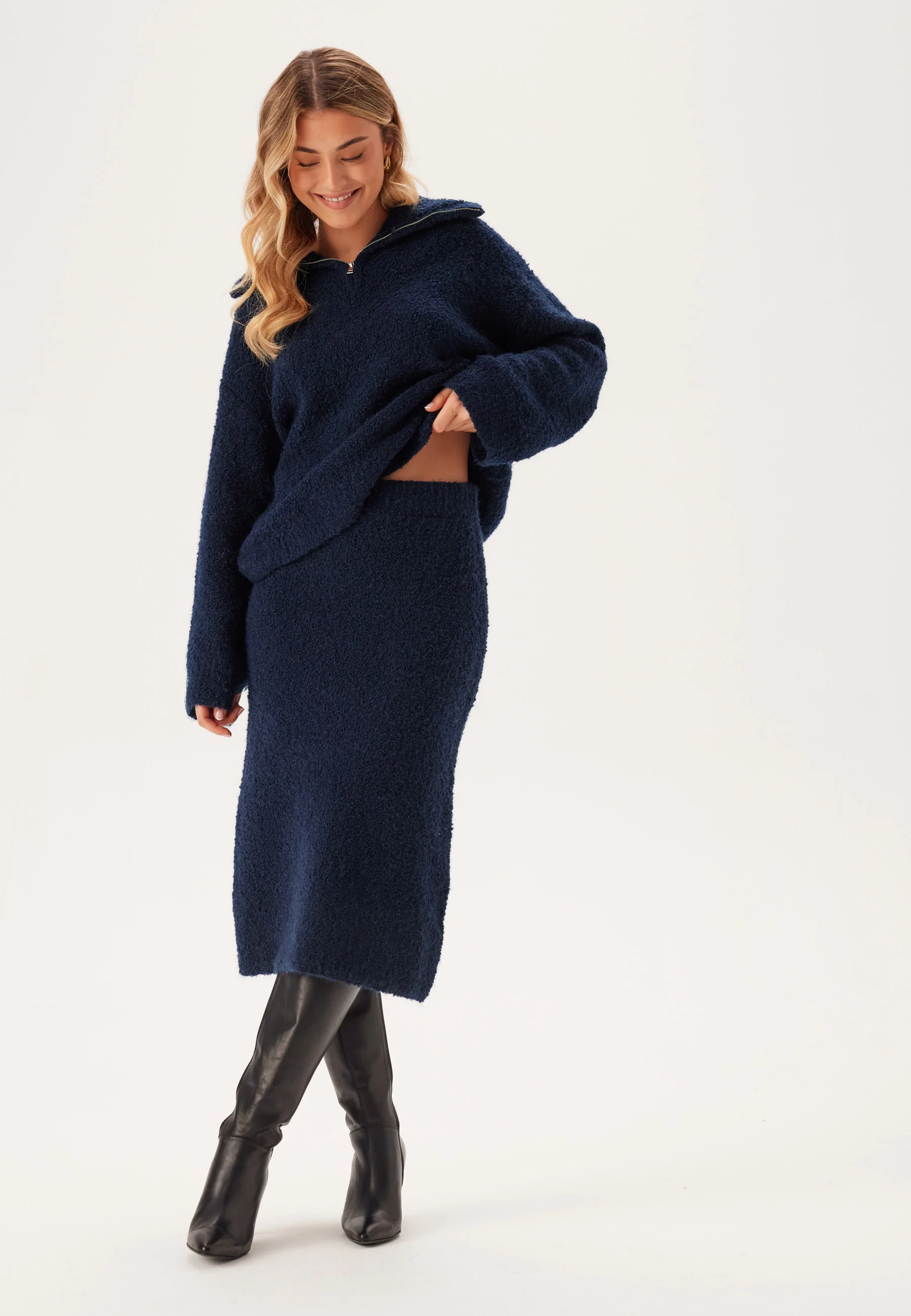 Objtolatya Knit Midi Skirt - Image 3