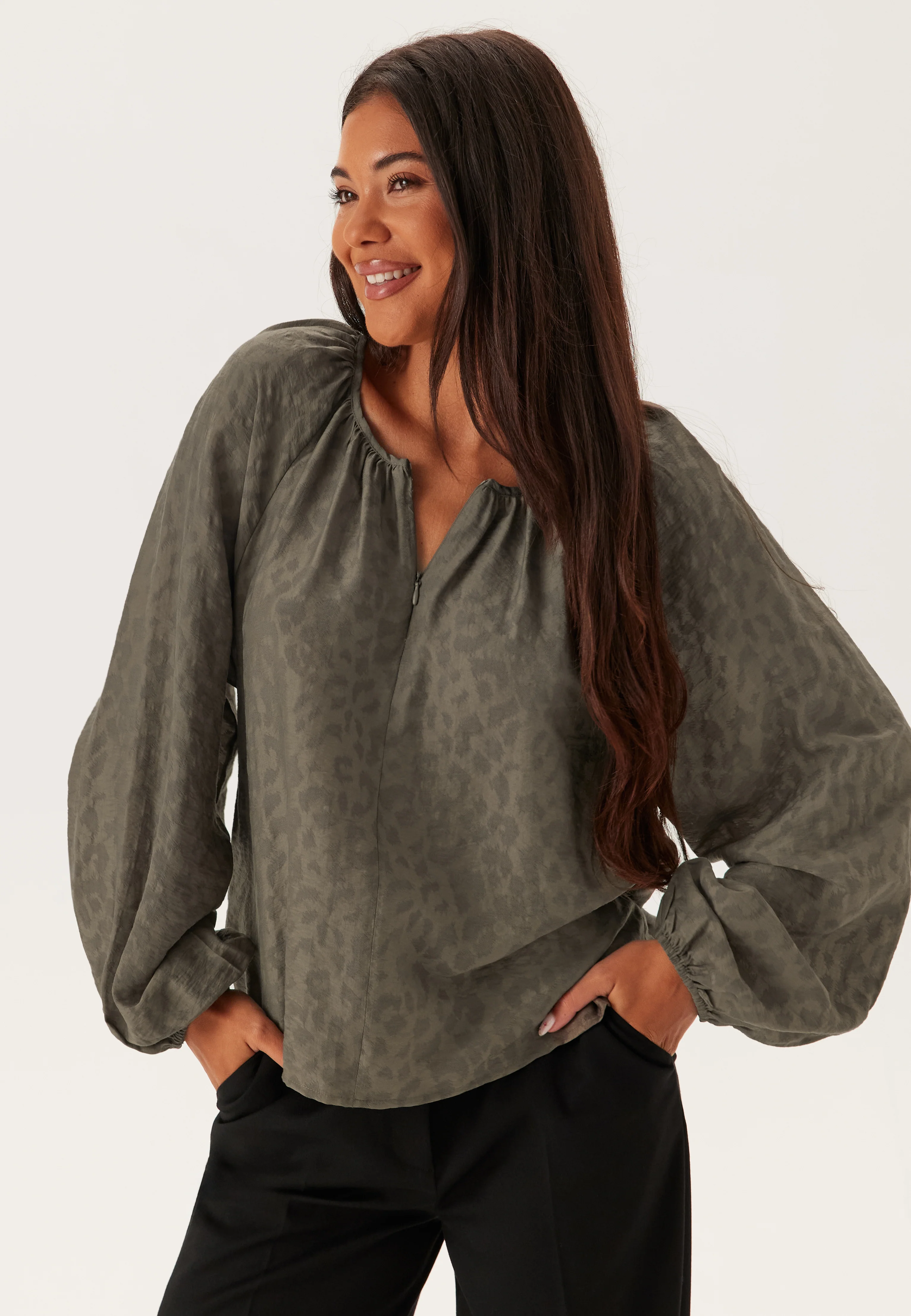 Objtrue L/S LO BLOUSE - Image 2