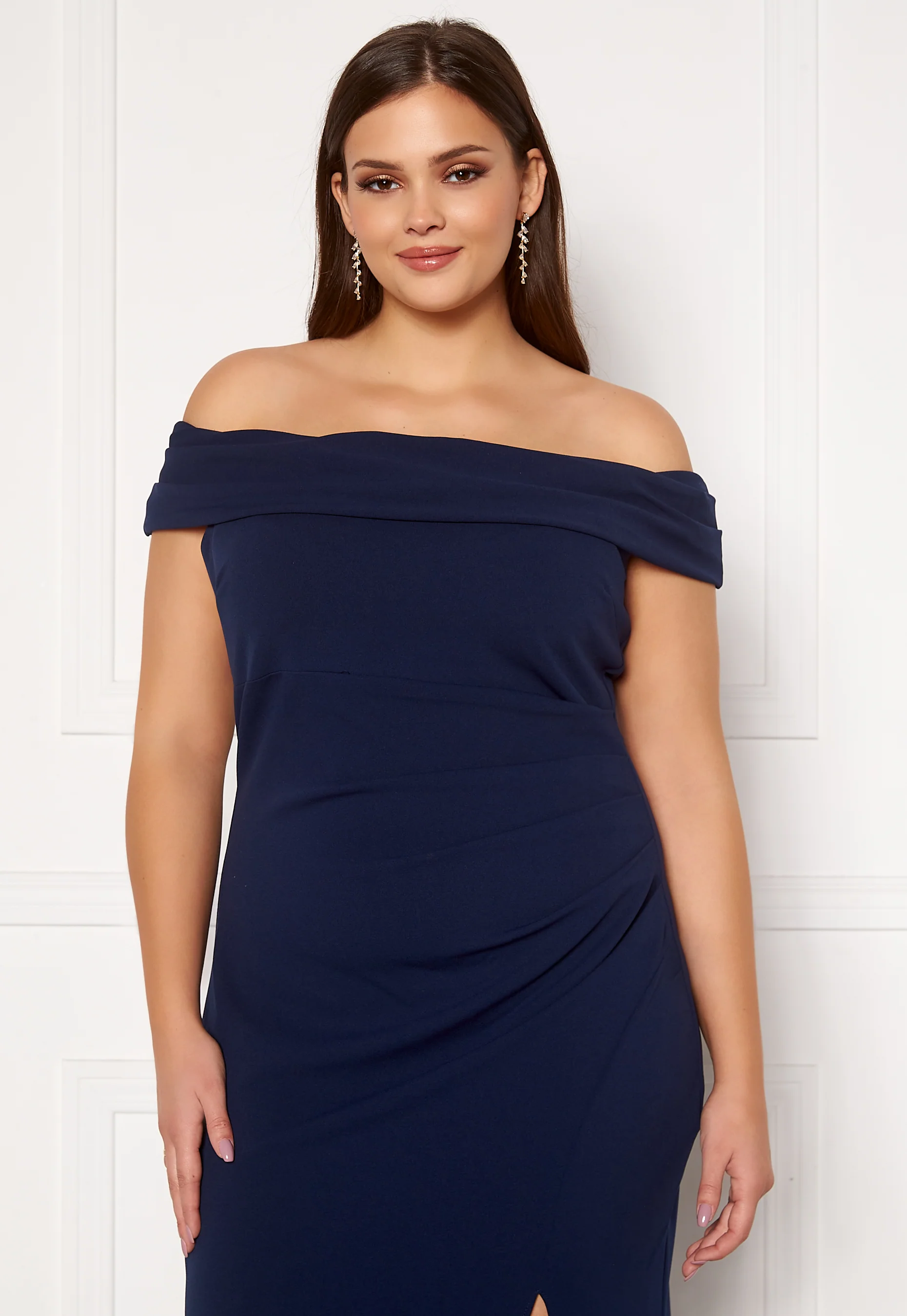 Off Shoulder Maxi Curve Dress - Image 3