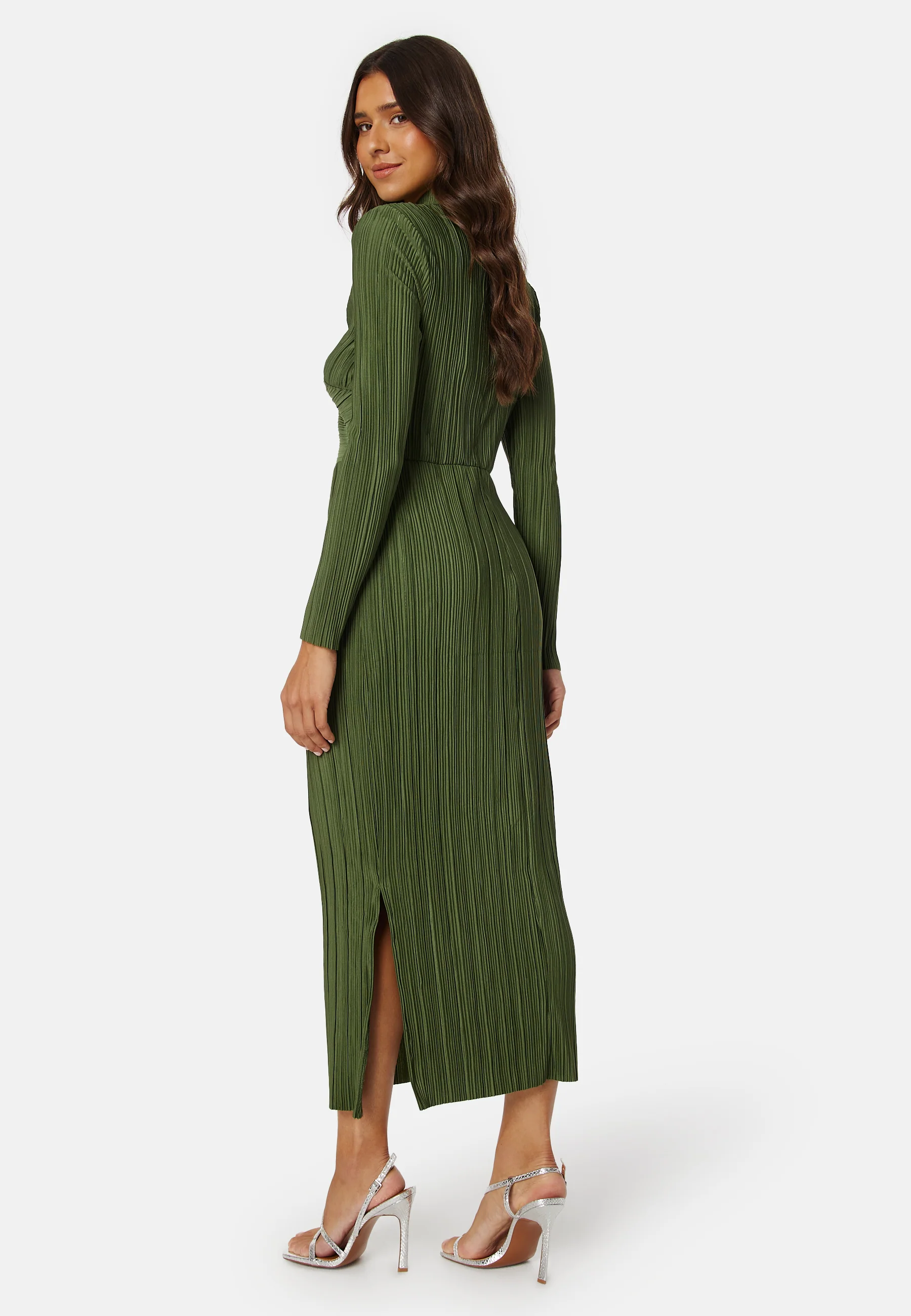 Olinda High Neck Long Dress - Image 3