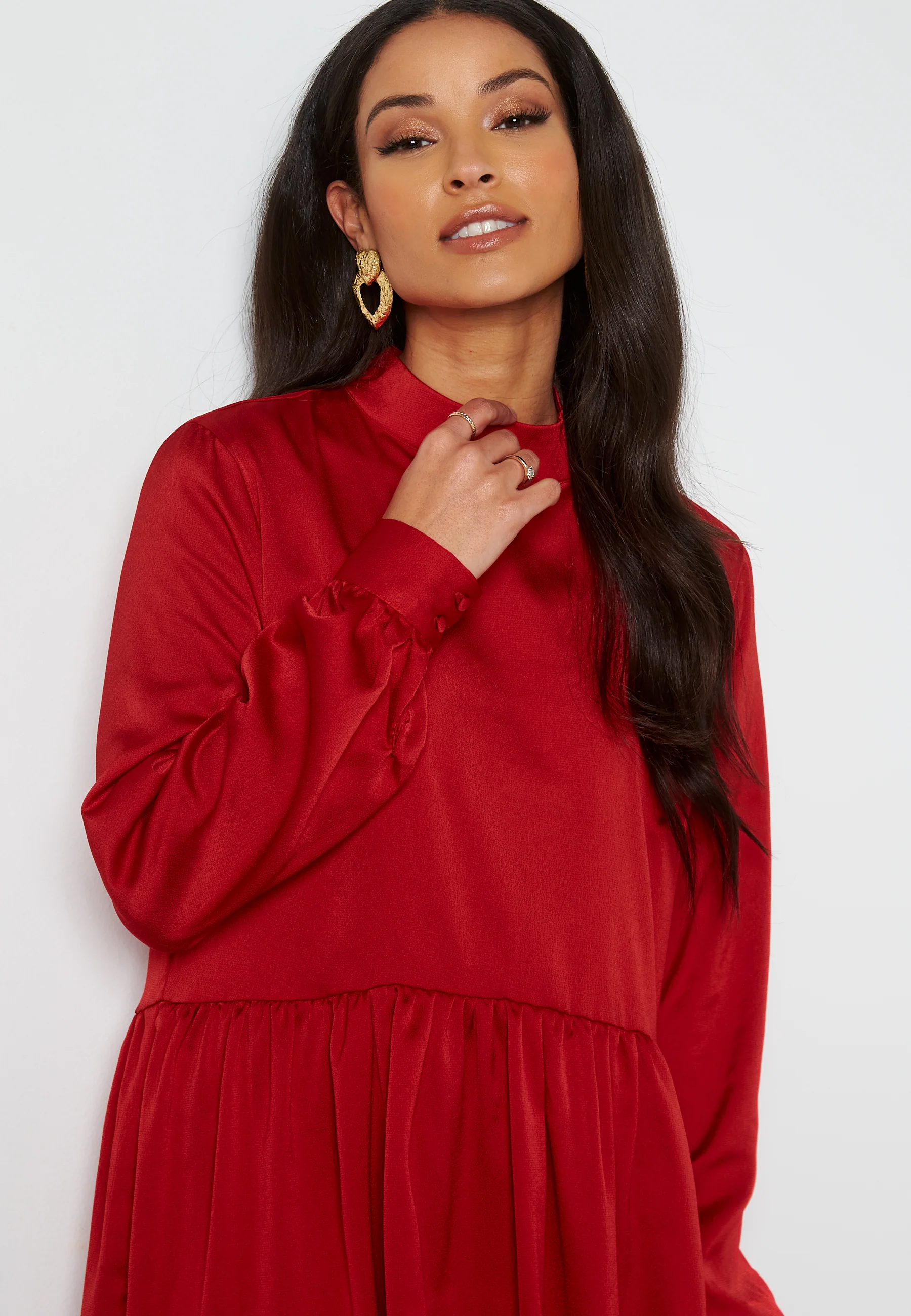 Olinea Highneck Dress - Image 4