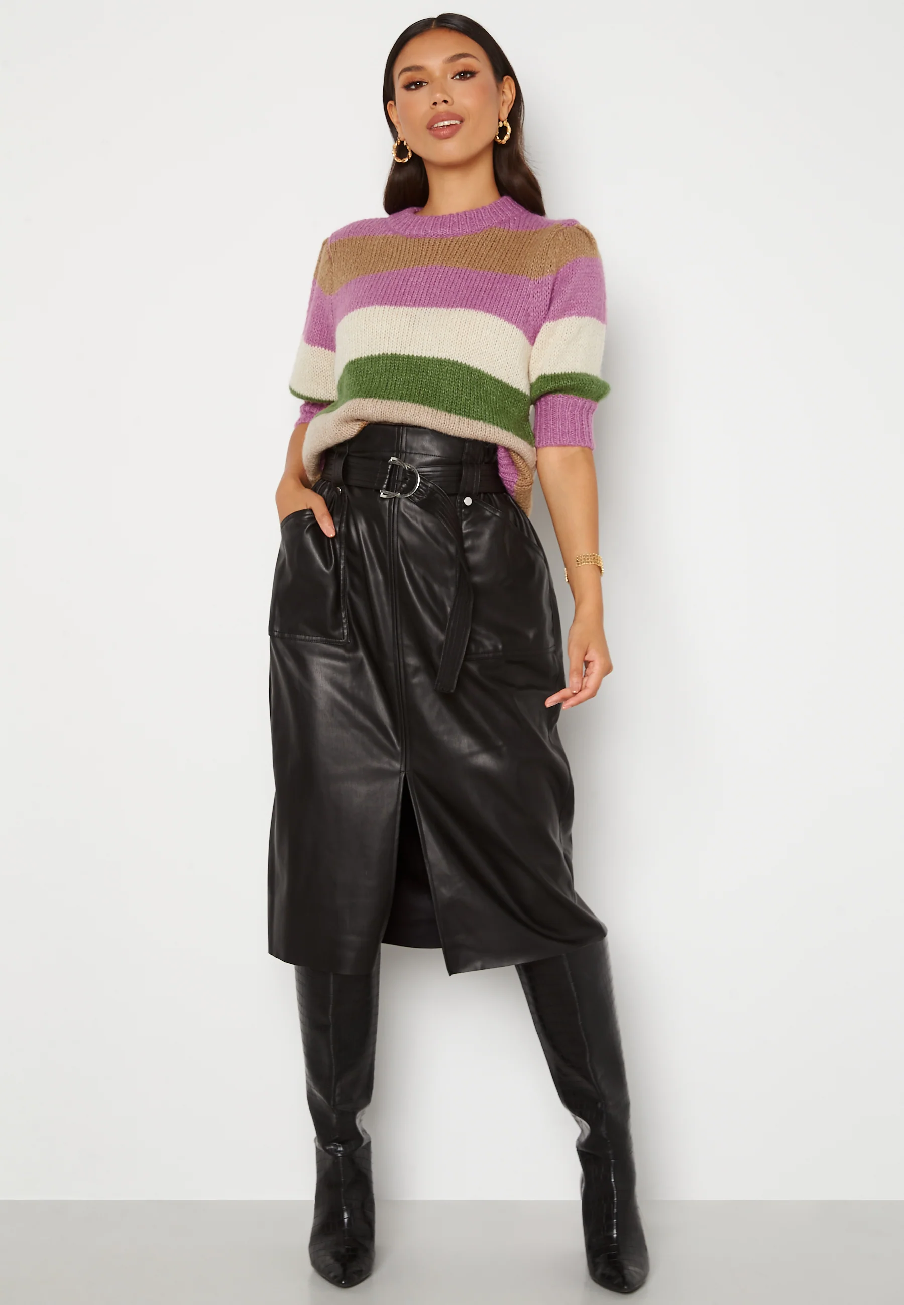 Olivia 2/4 Knit Top - Image 2