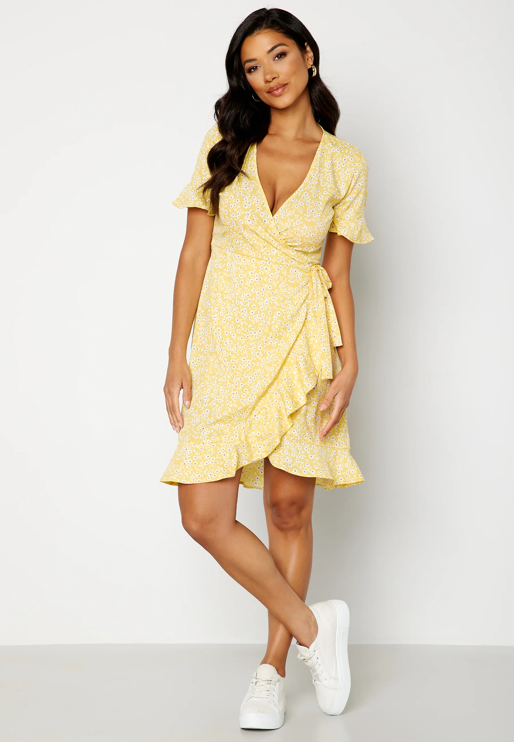 Olivia S/S Wrap Dress - Image 2