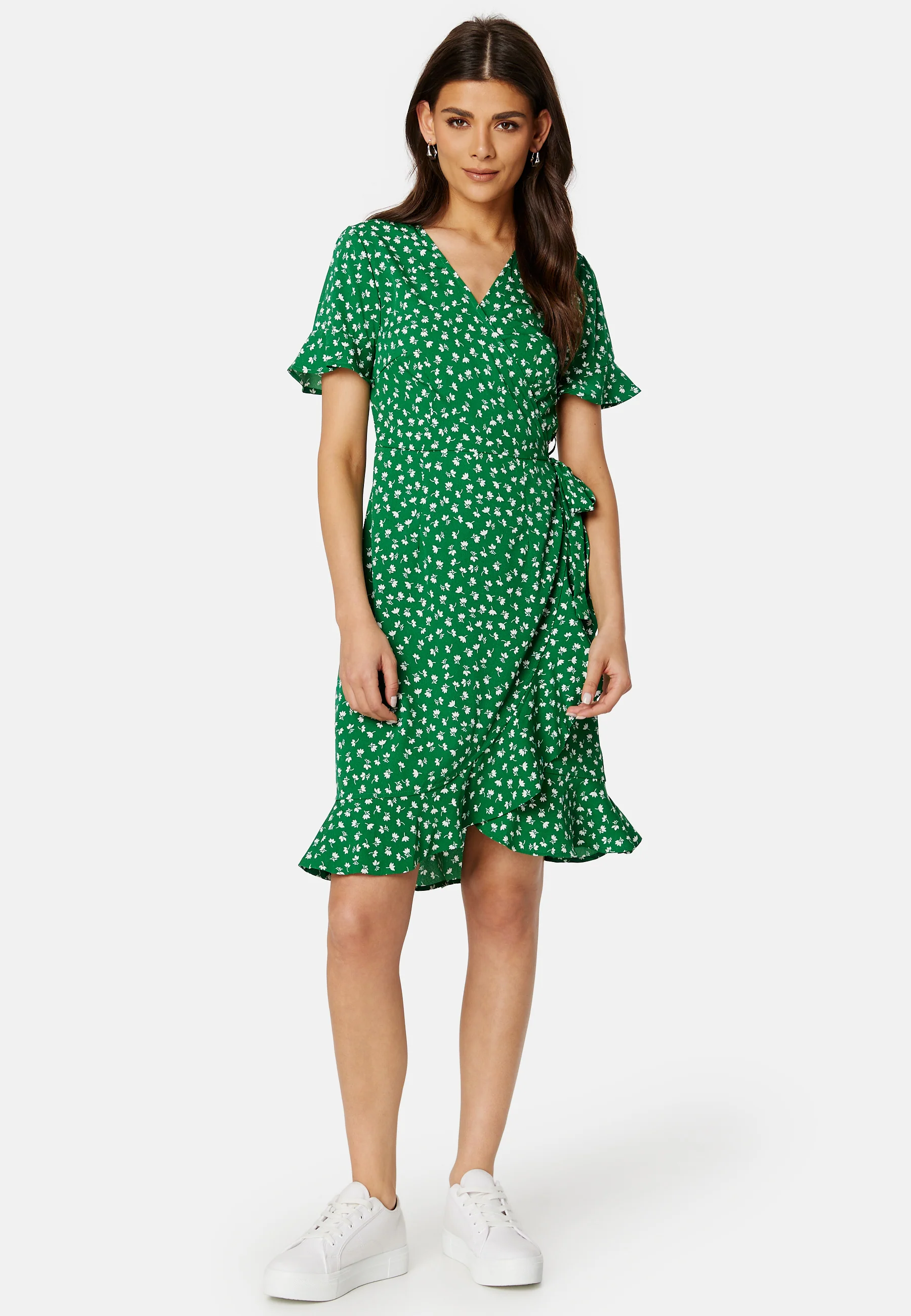 Olivia S/S Wrap Dress - Image 2