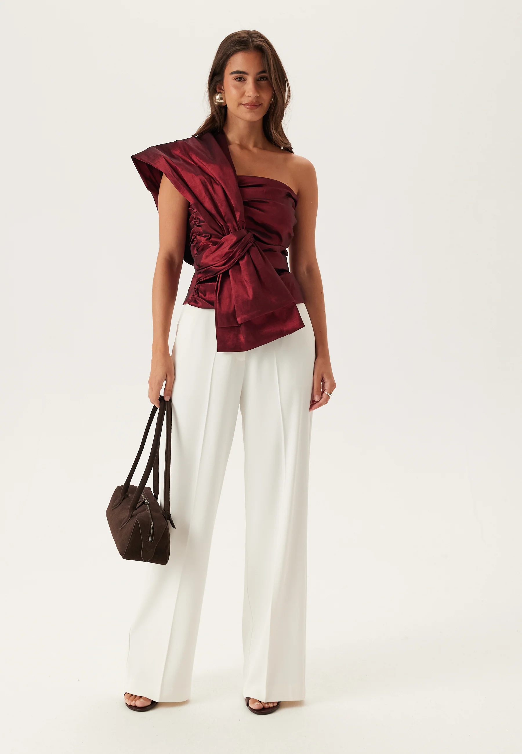 One Shoulder Bow Top - Image 4