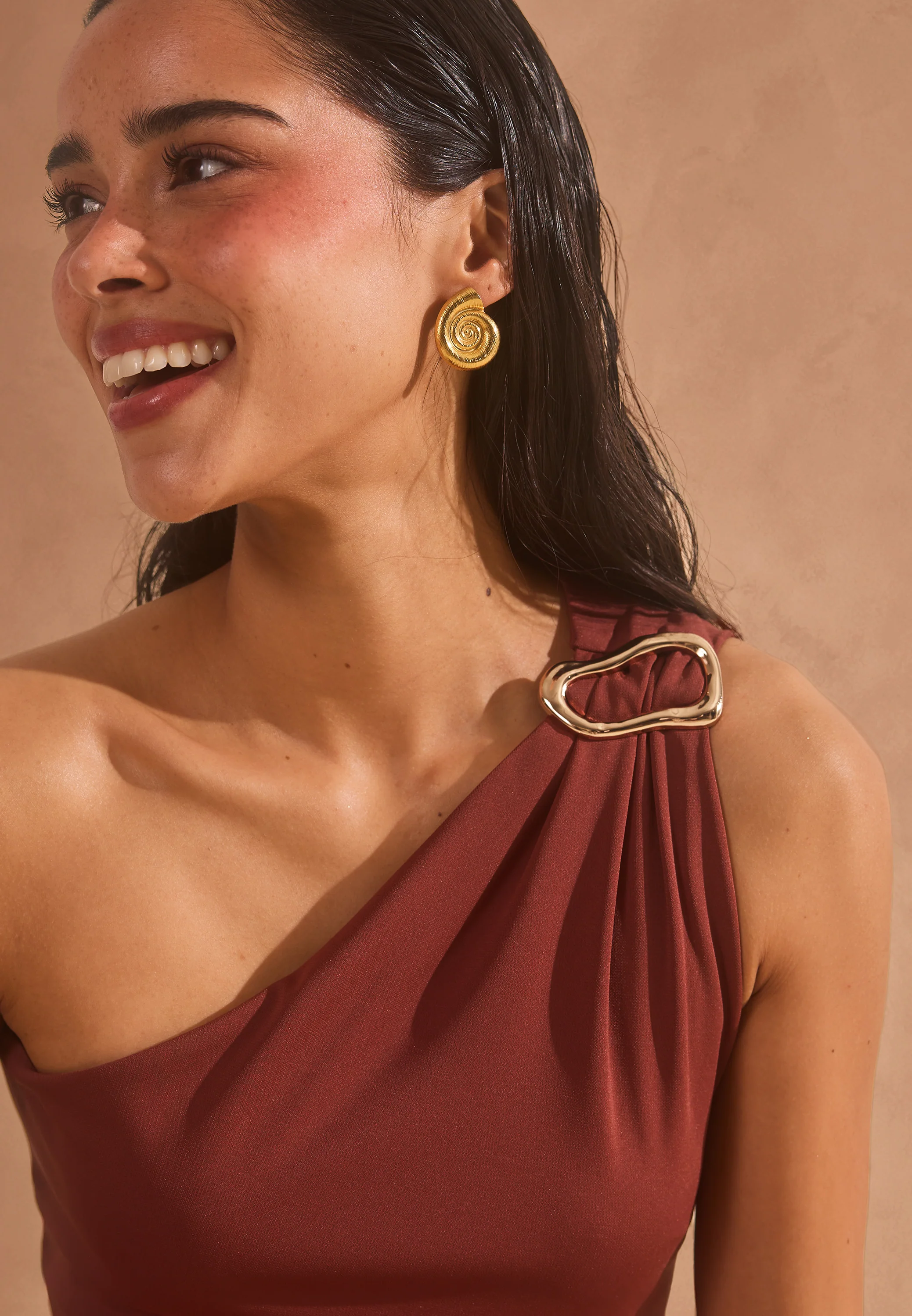 One shoulder dress - Image 3
