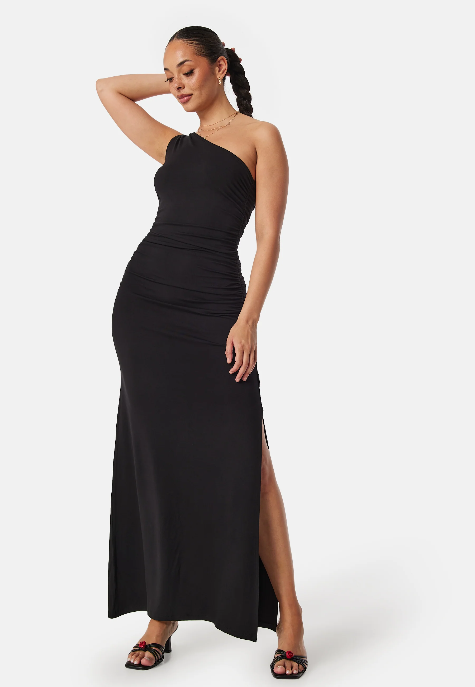 One Shoulder Maxi Dress - Image 2
