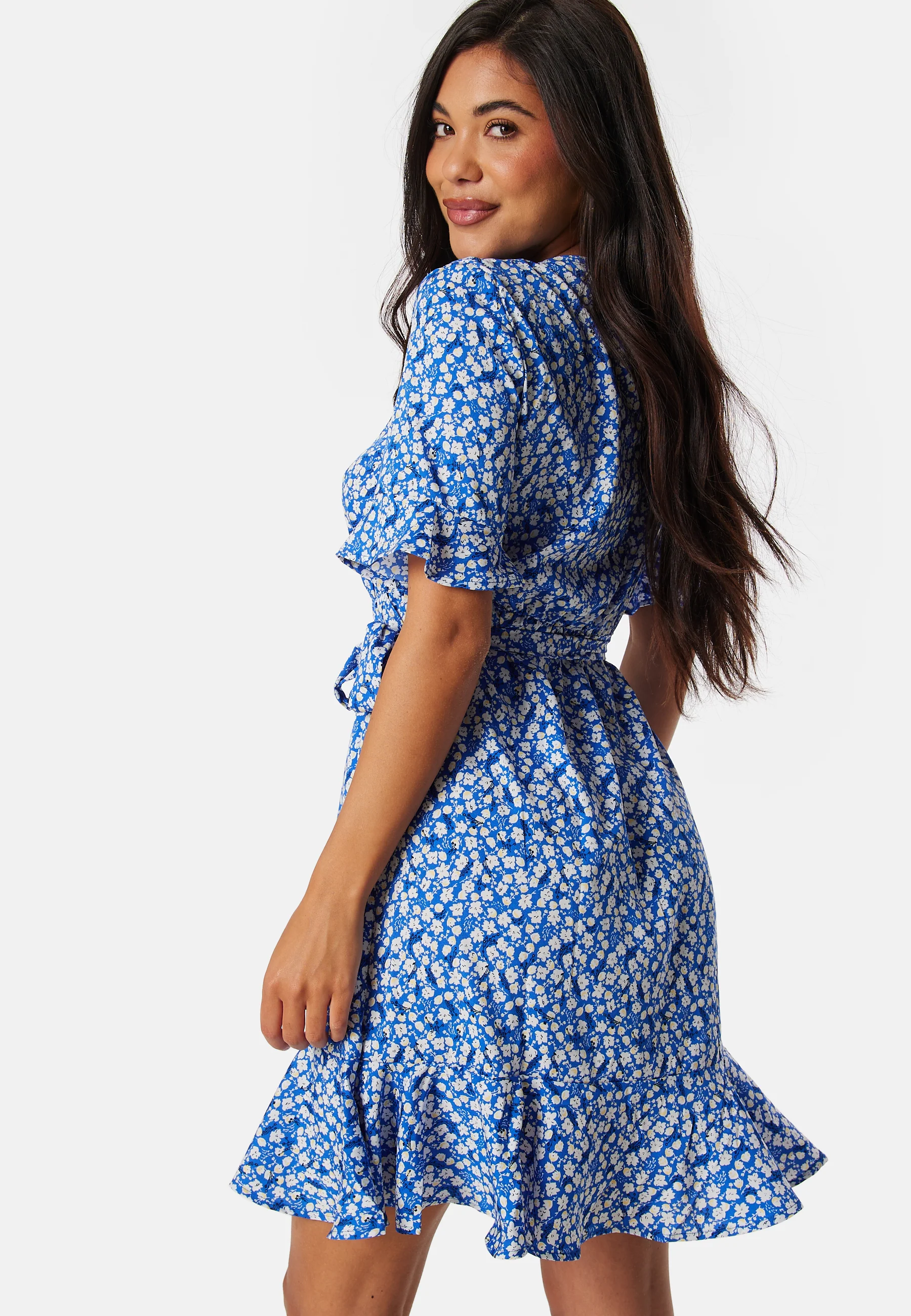 Onl New Olivia Short Wrap Dress - Image 2