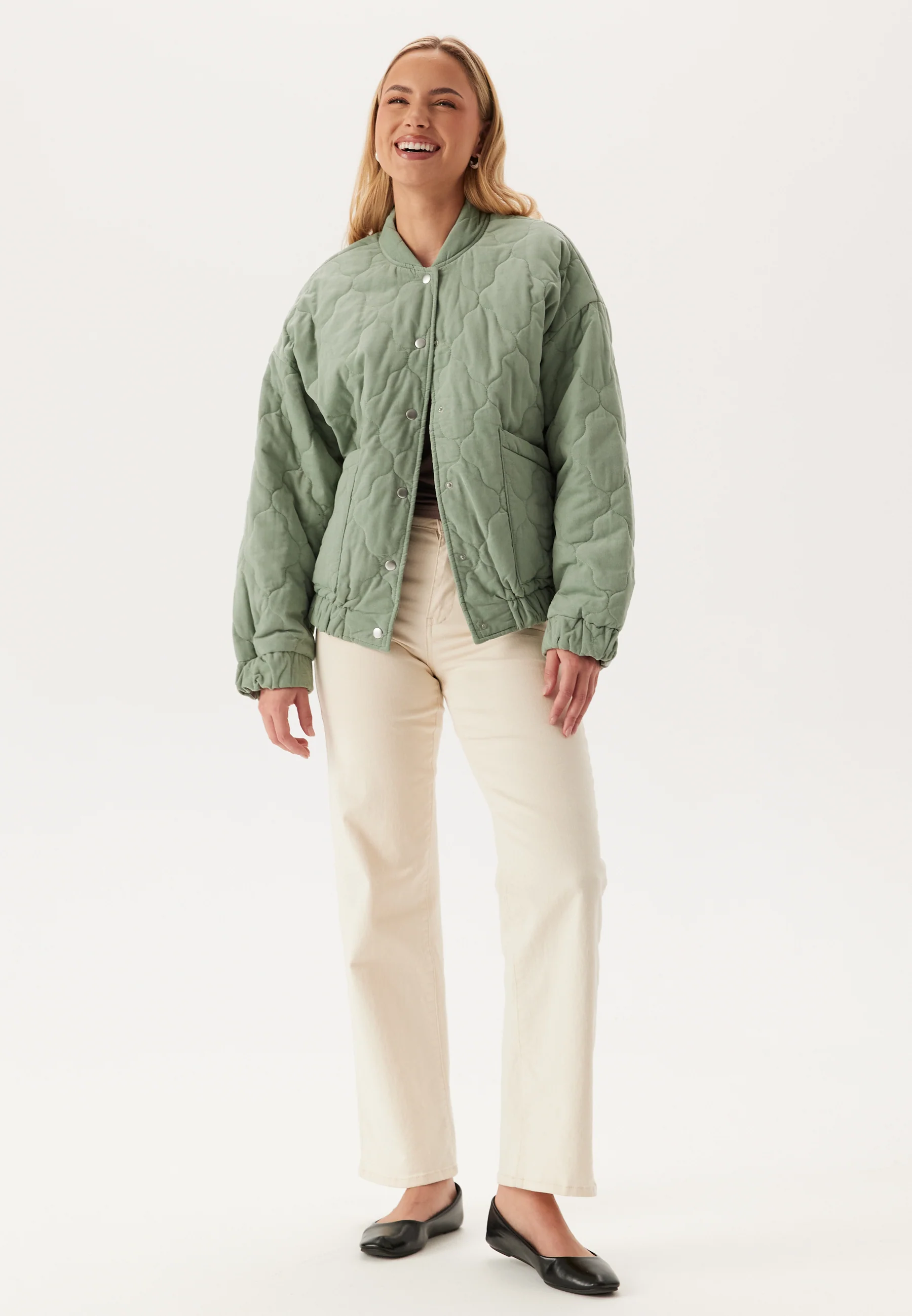 Onlaime L/S CORD QUILT JACKET - Image 3