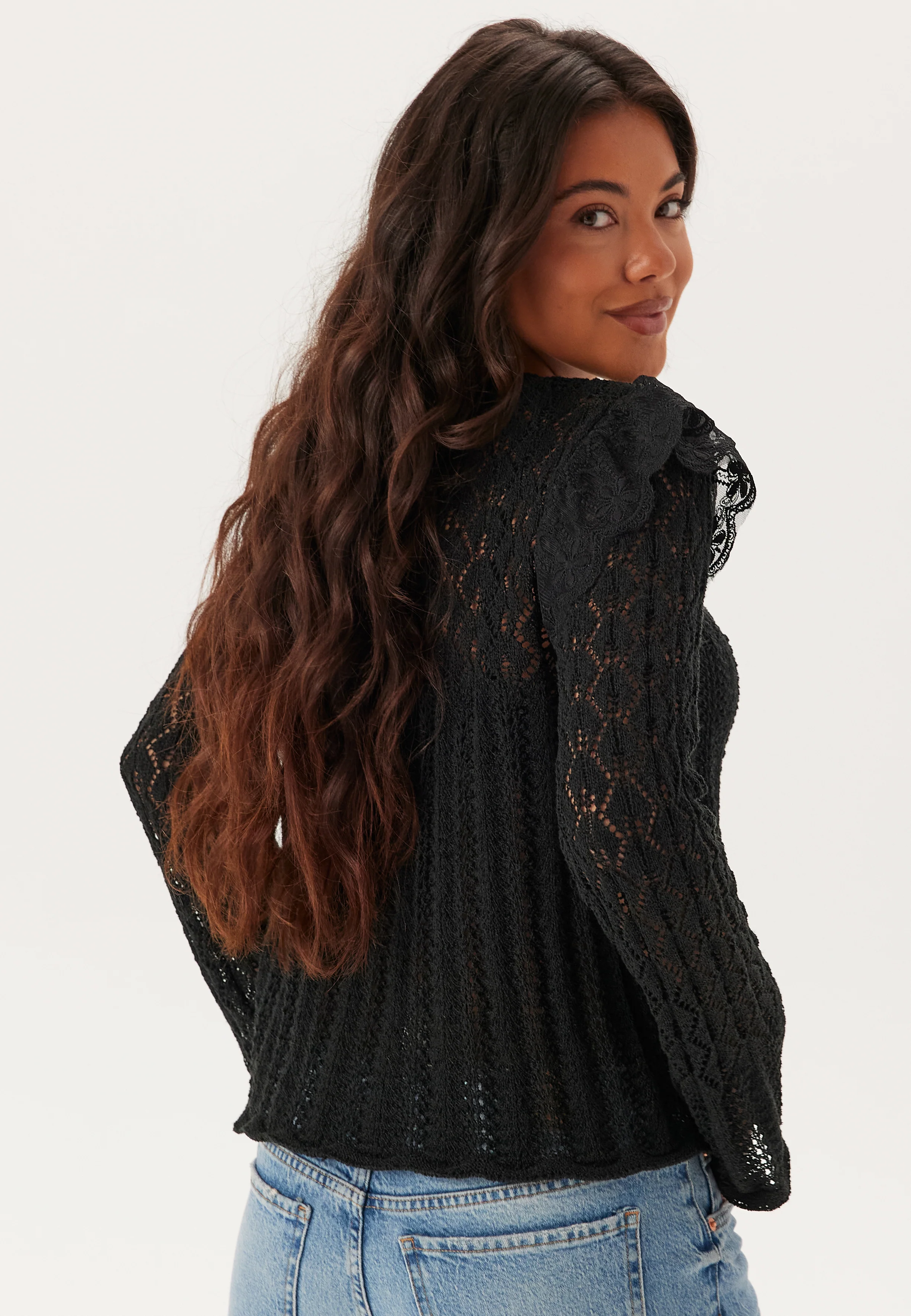 Onlashley Ls O-neck Mix Knt - Image 2