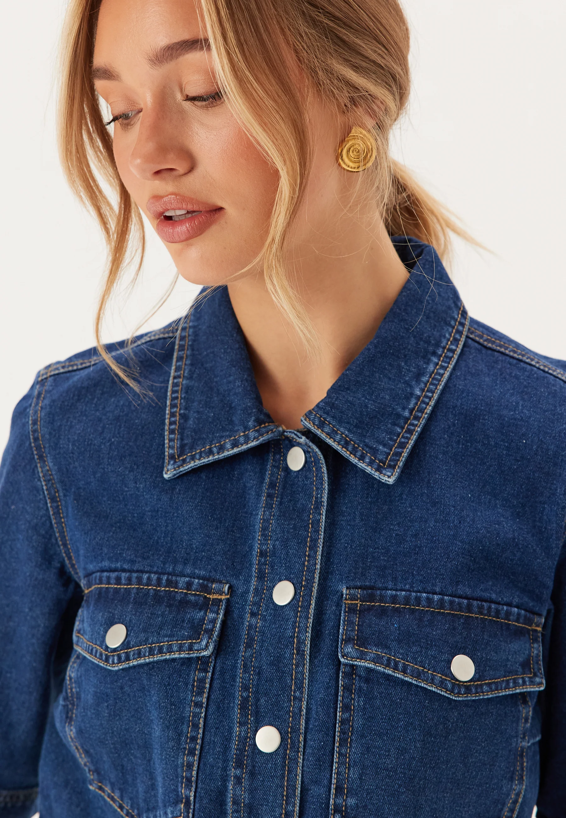 Onlbelle S/S SHIRT DNM - Image 4