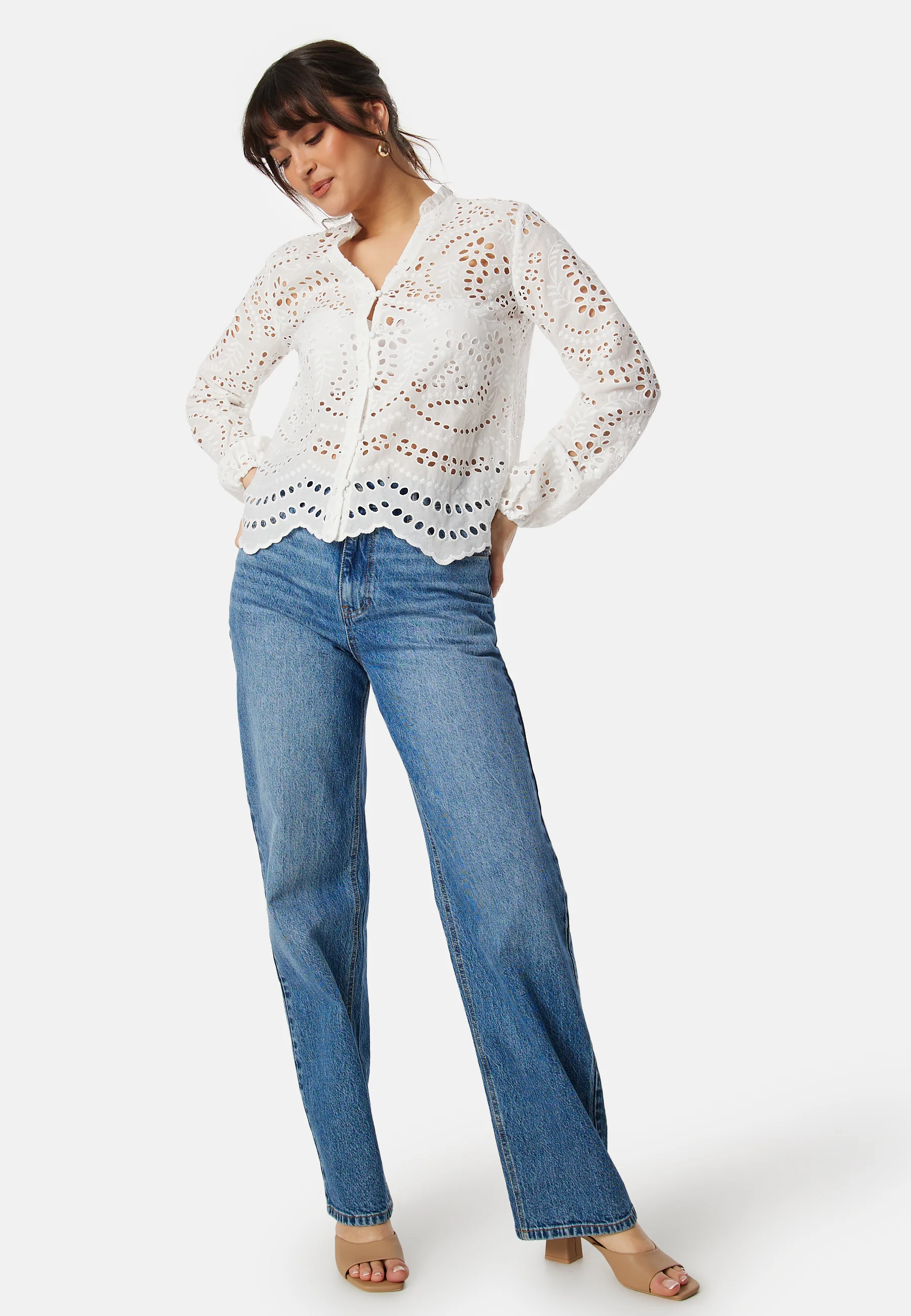 Onlbine Lalisa Emb Top - Image 3