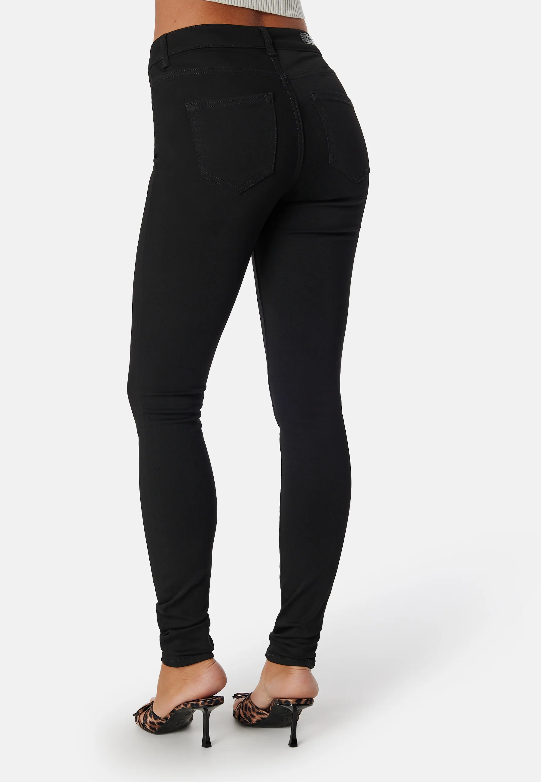 Onlblush Mid Sk 4everblk Dnm - Image 3