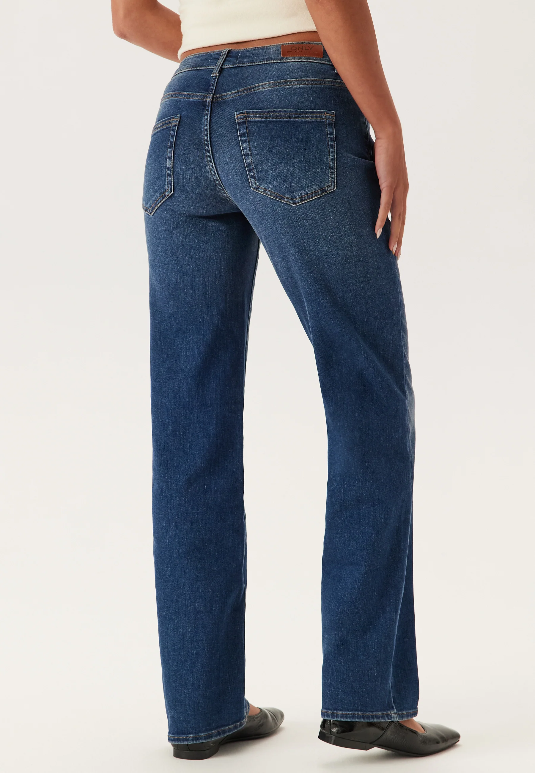 Onlblush Mid Straight Dnm - Image 3