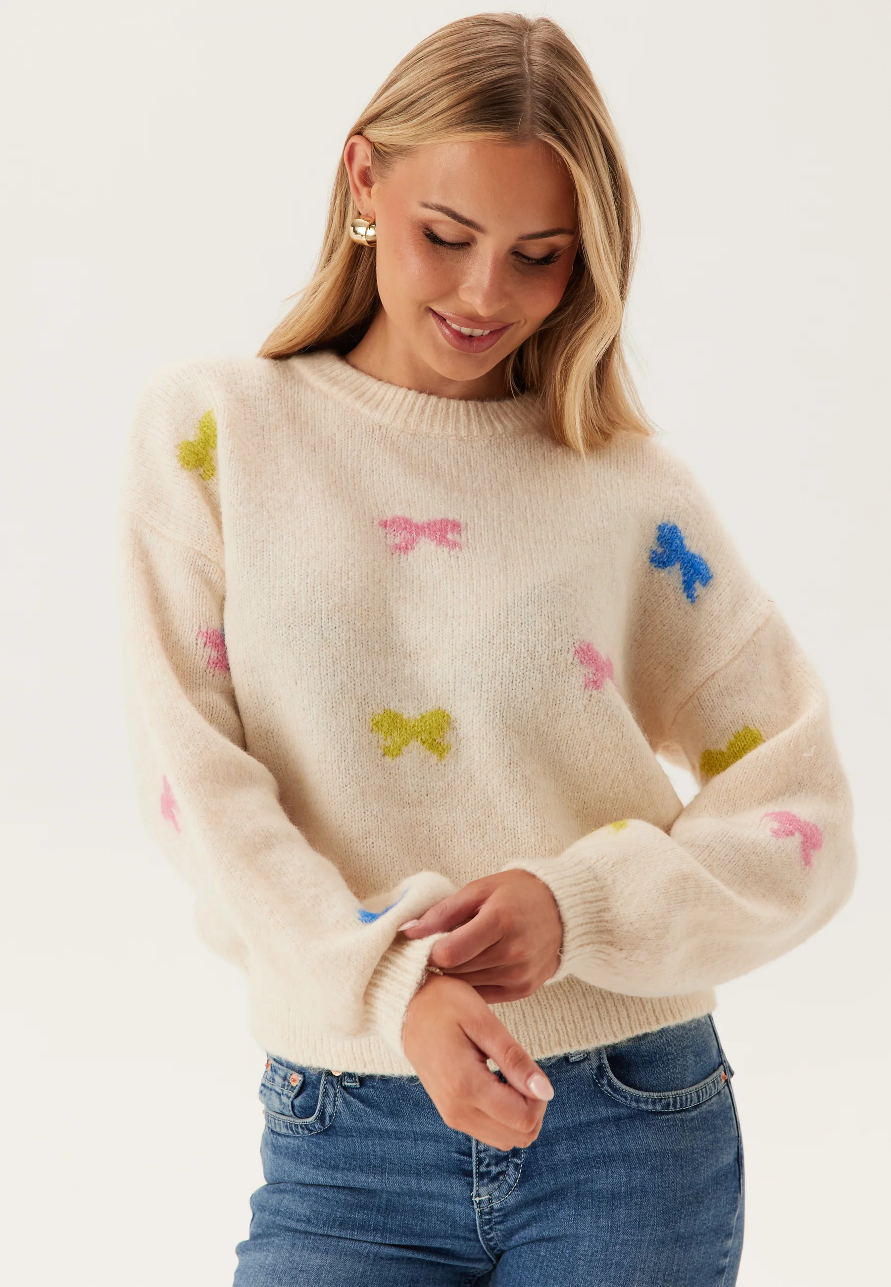 Onlbrunhilda Life Ls Bow O-nec - Image 4