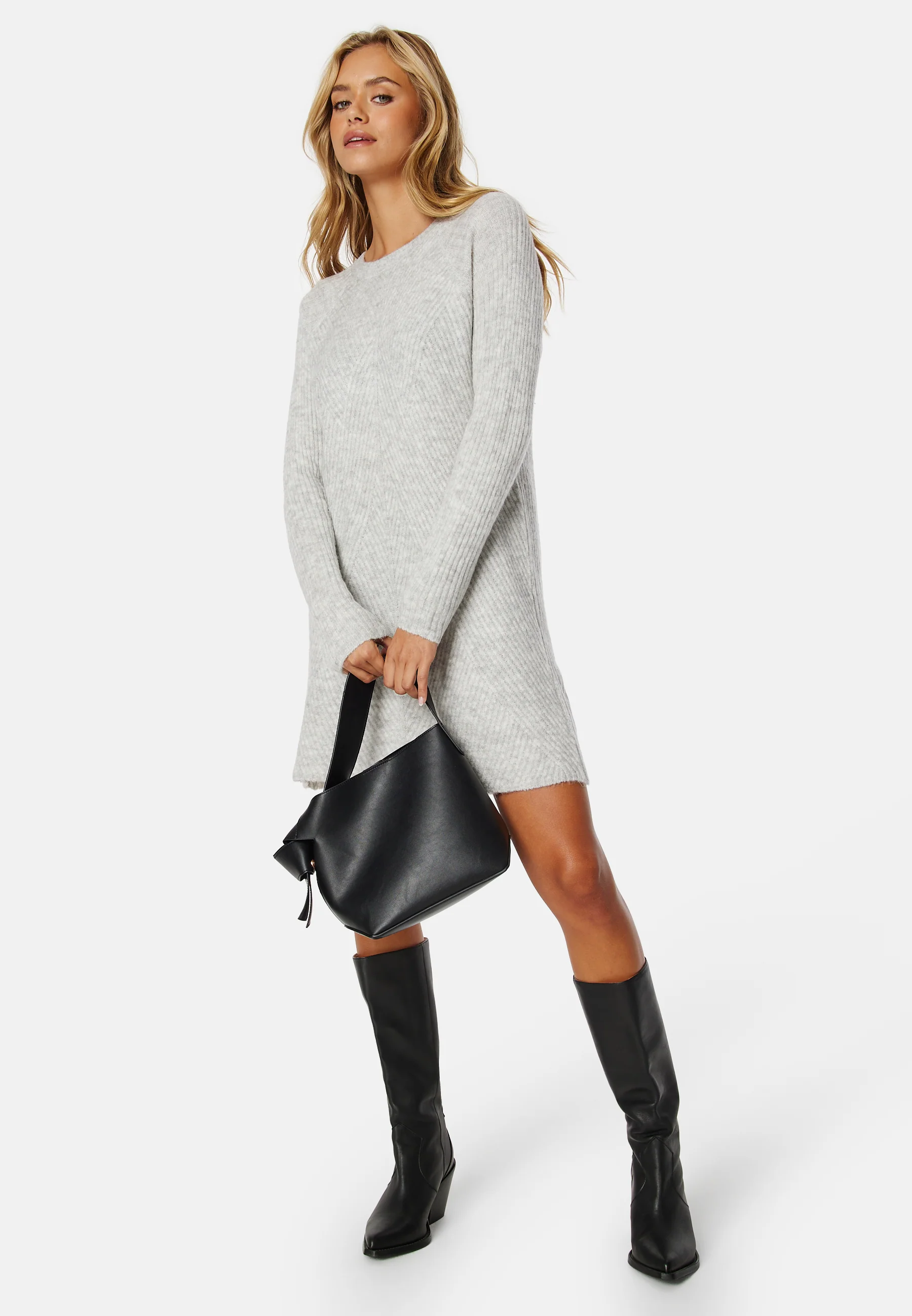 Onlcarol L/S Dress Knit - Image 3