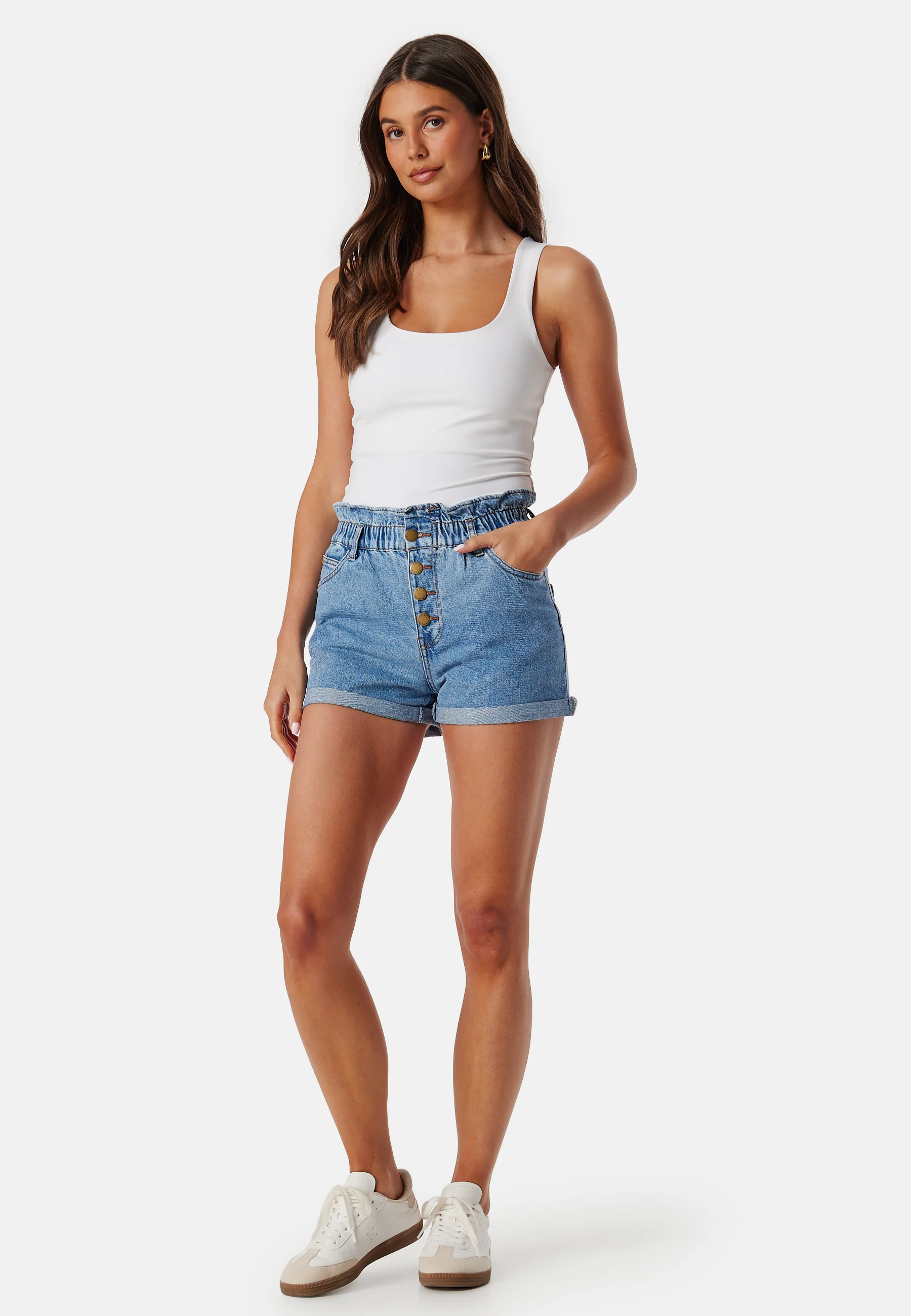 Onlcuba Paperbag Shorts - Image 3
