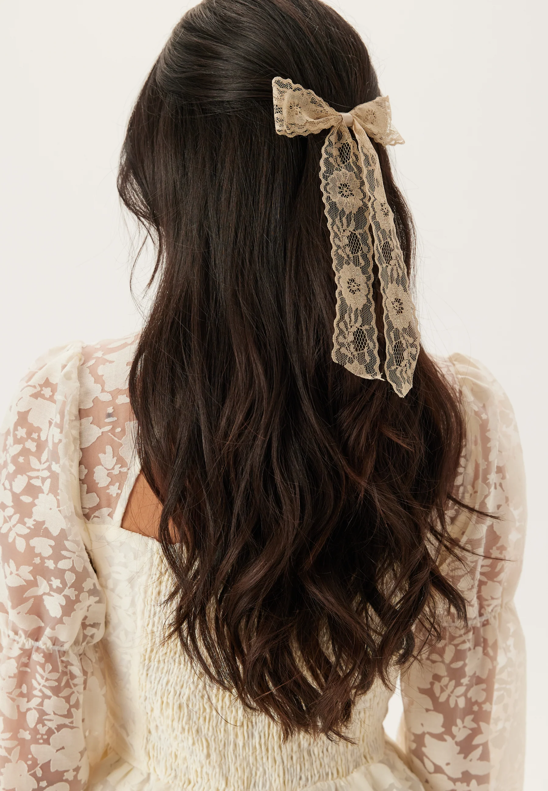 Onleloise Lace Bow Hairclip - Image 2