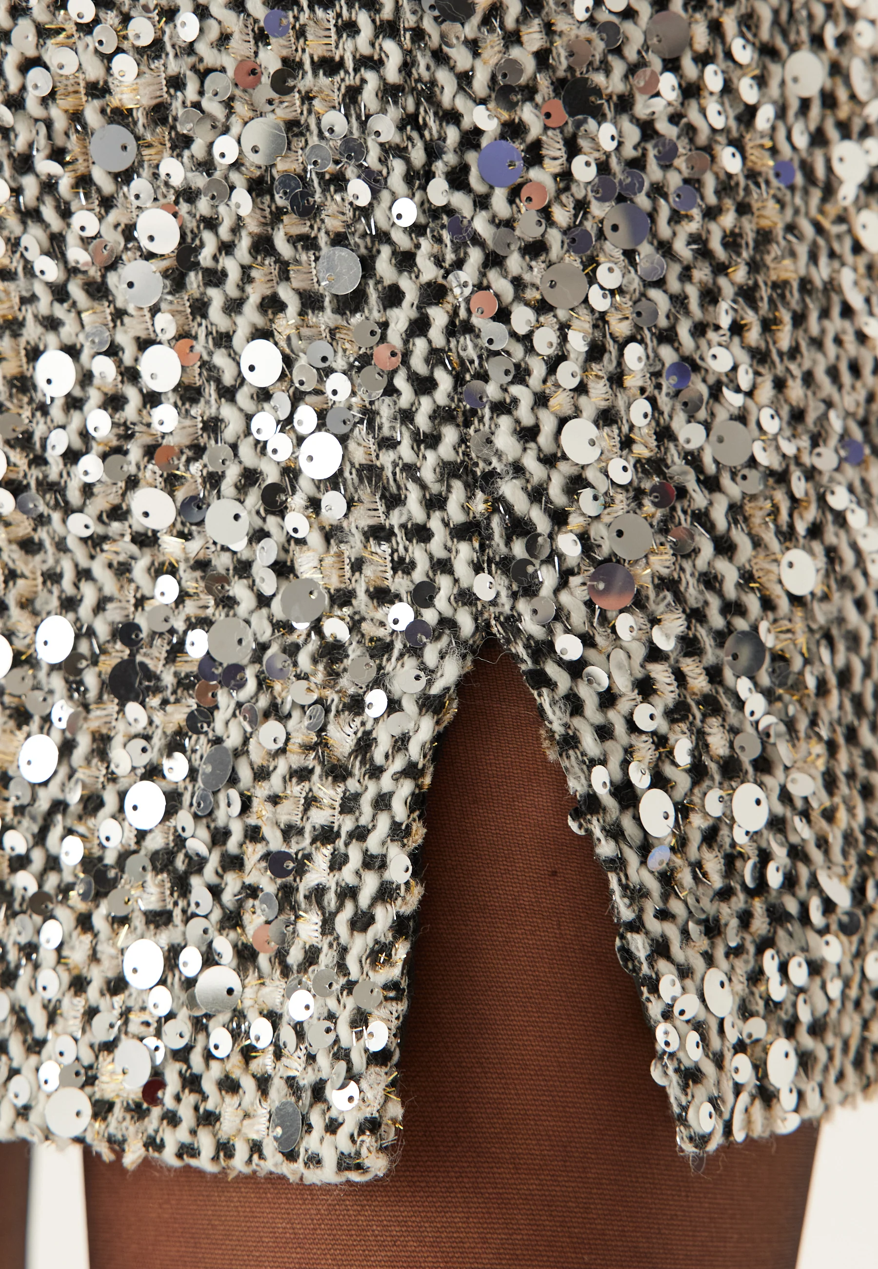 Onlglamour Mw Boucle Sequin Skirt - Image 6