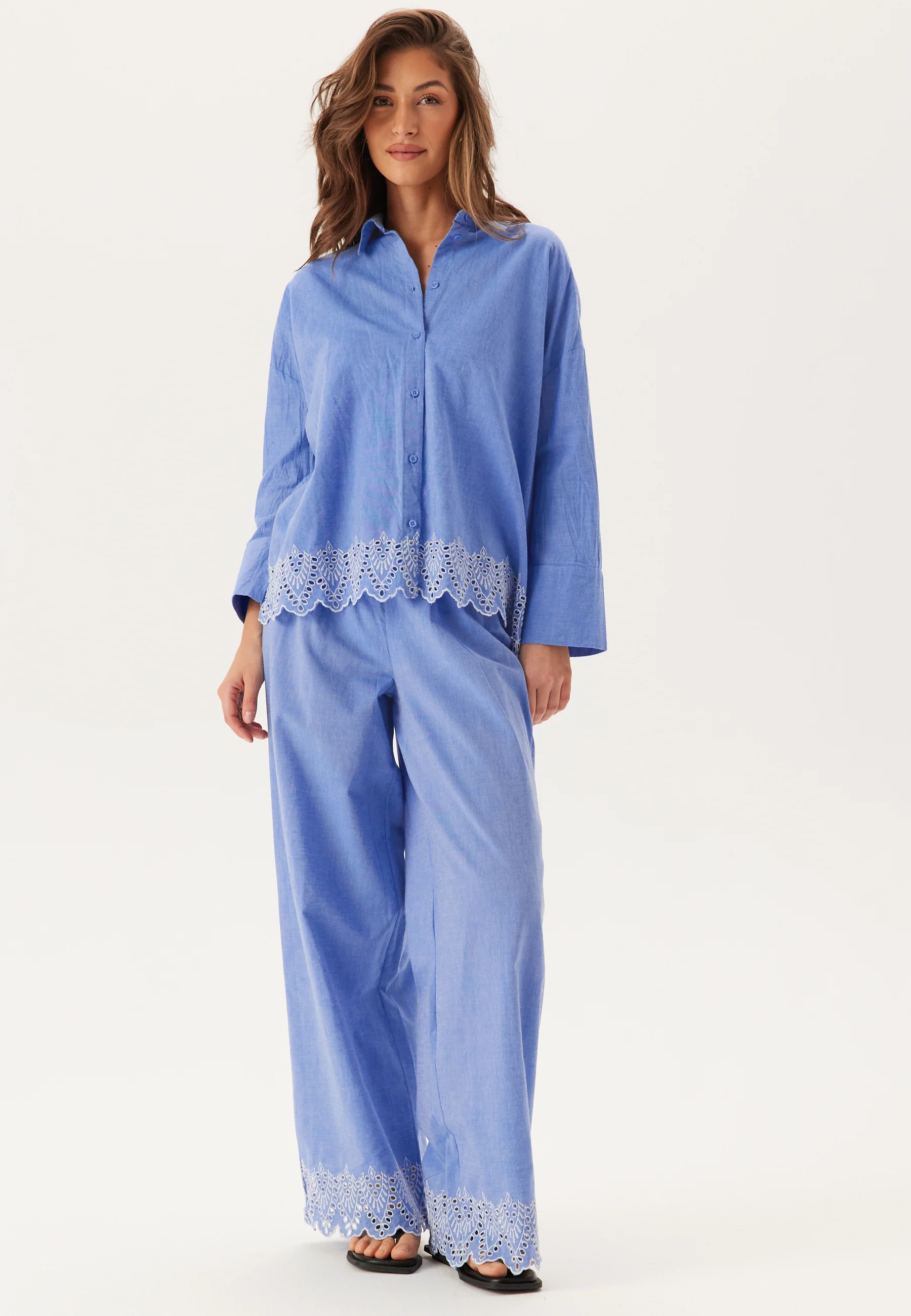 Onlgraces Tulum Ls Emb Shirt - Image 5
