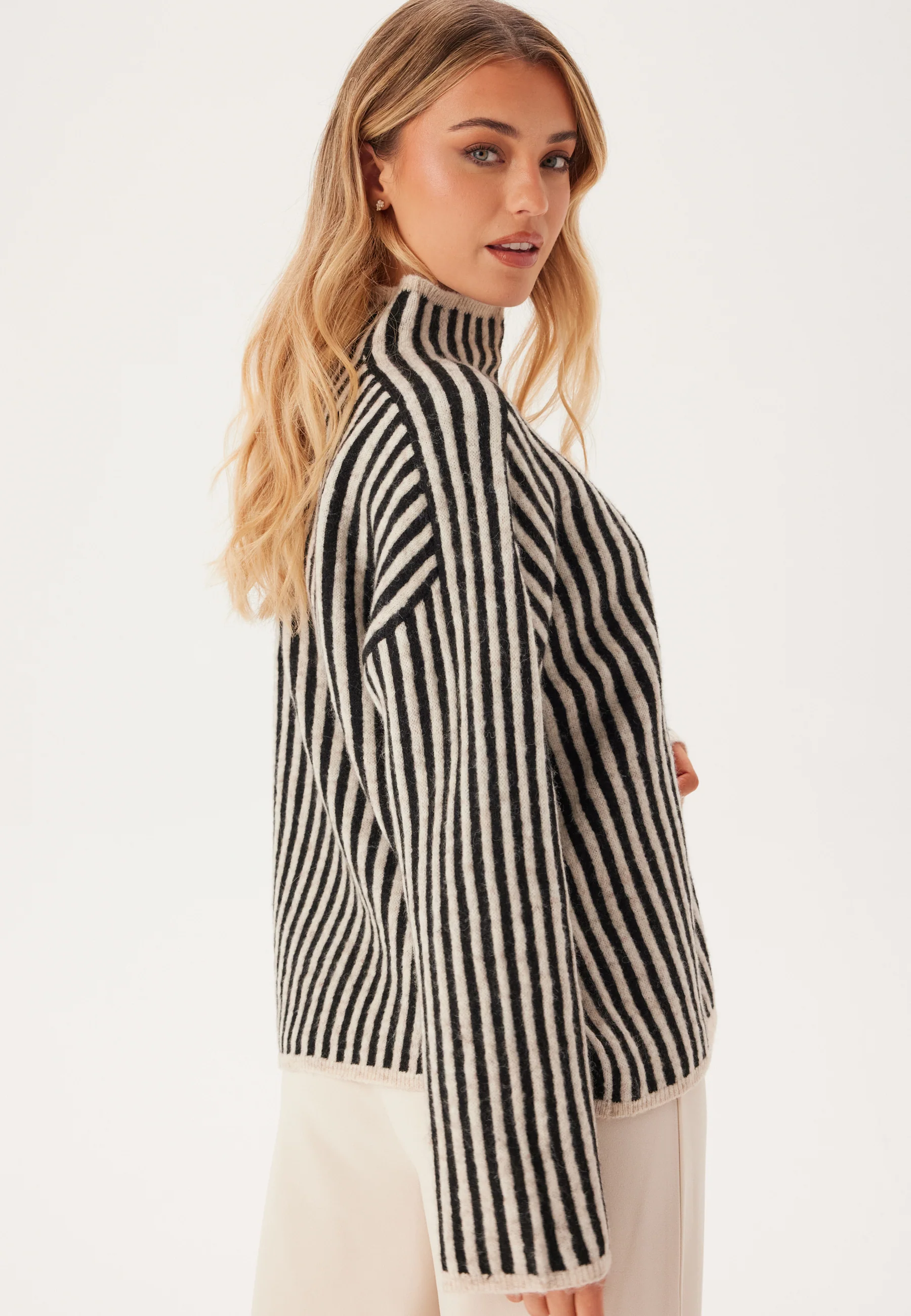Onlgro Life Ls Stripe High Nec - Image 2